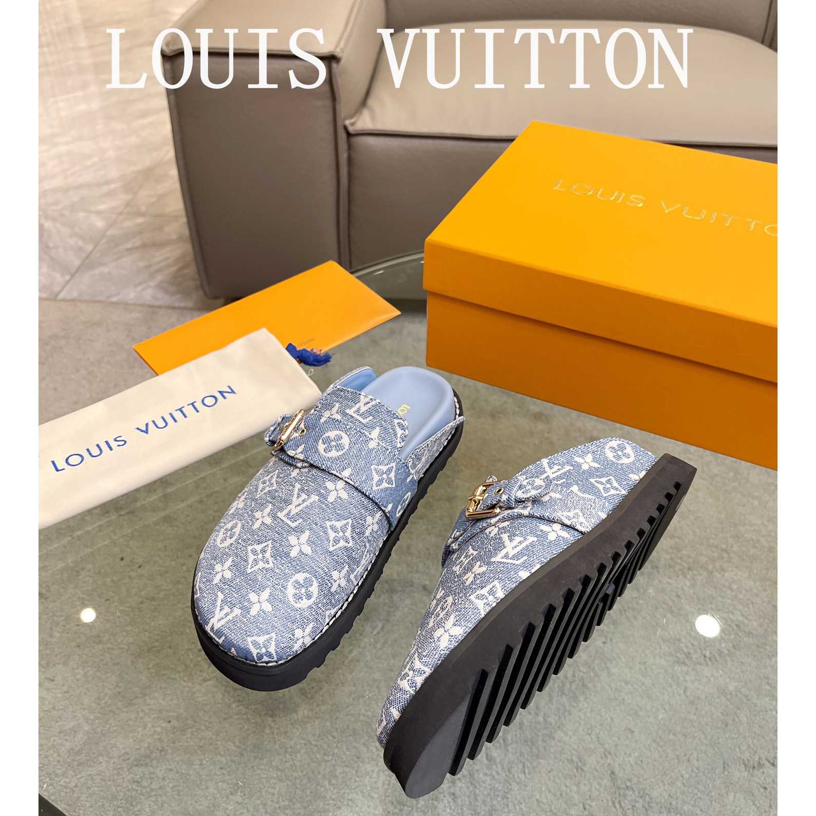 Louis Vuitton Lv Cosy Flat Comfort Clog         1AB3PD - DopestKickz