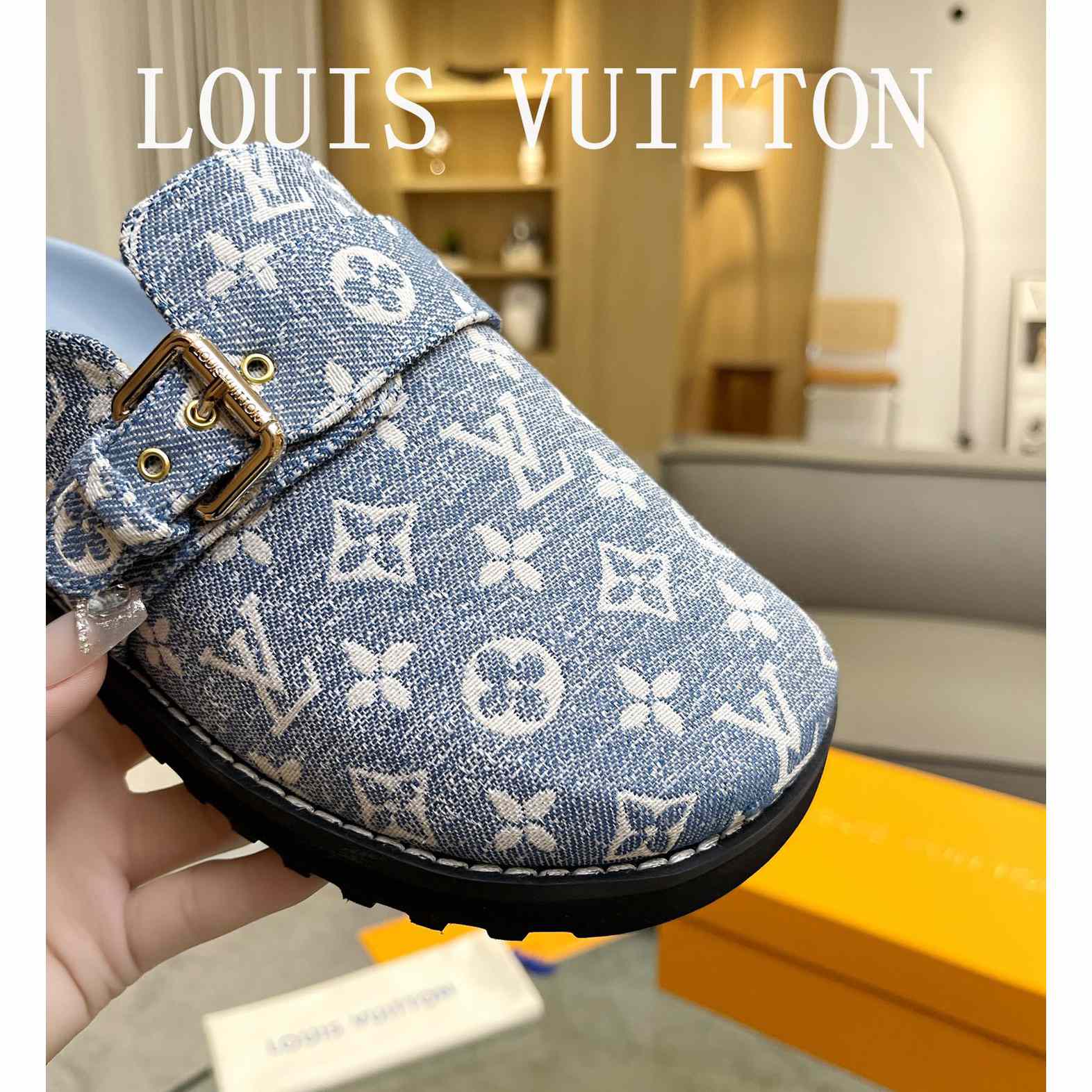 Louis Vuitton Lv Cosy Flat Comfort Clog         1AB3PD - DopestKickz