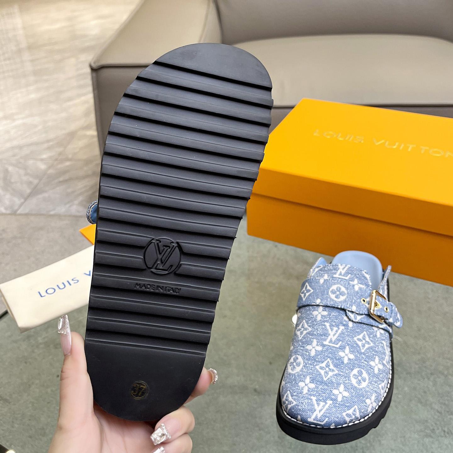 Louis Vuitton Lv Cosy Flat Comfort Clog         1AB3PD - DopestKickz