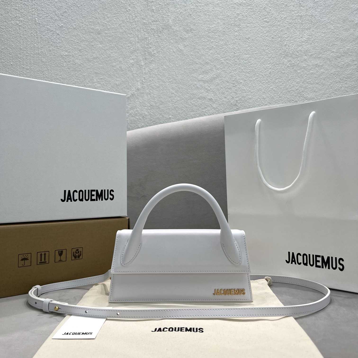 Jacquemus Le Chiquito Long Leather Handbag - DopestKickz