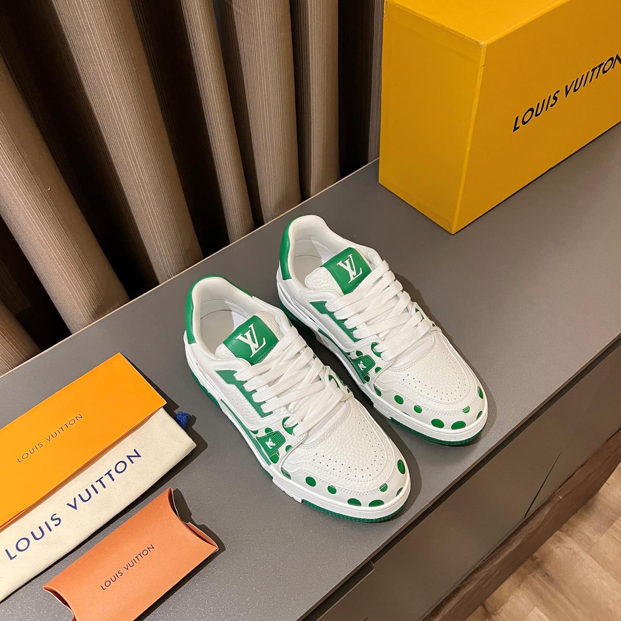 Louis Vuitton LV x YK LV Trainer Sneaker(upon uk size)   - DopestKickz