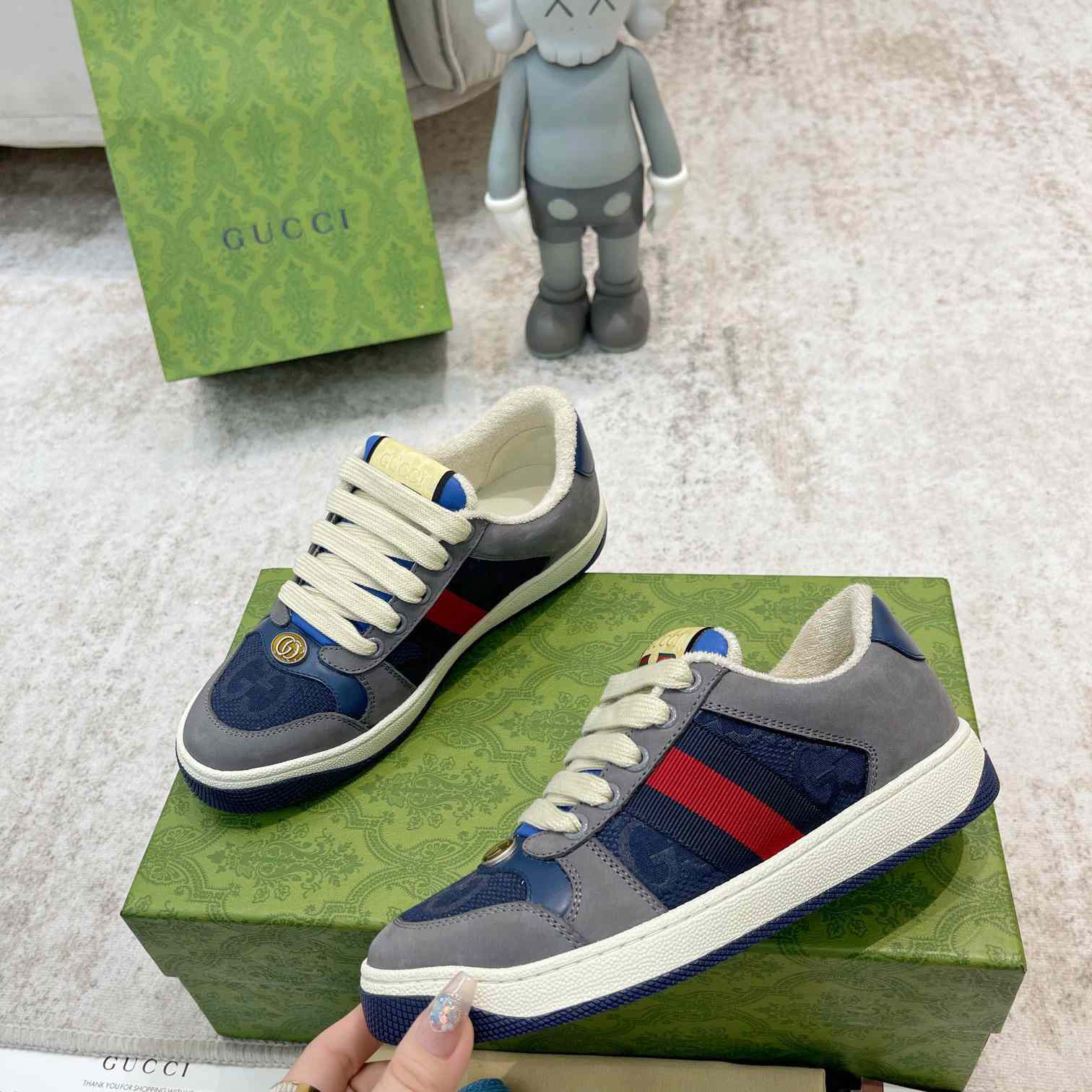 Gucci GG Screener Sneaker (upon uk size) - DopestKickz