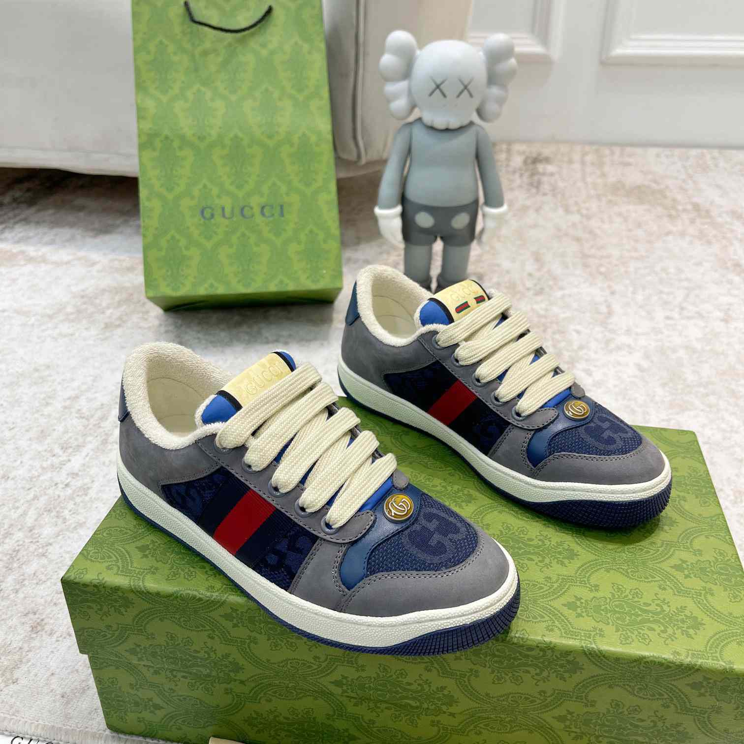 Gucci GG Screener Sneaker (upon uk size) - DopestKickz