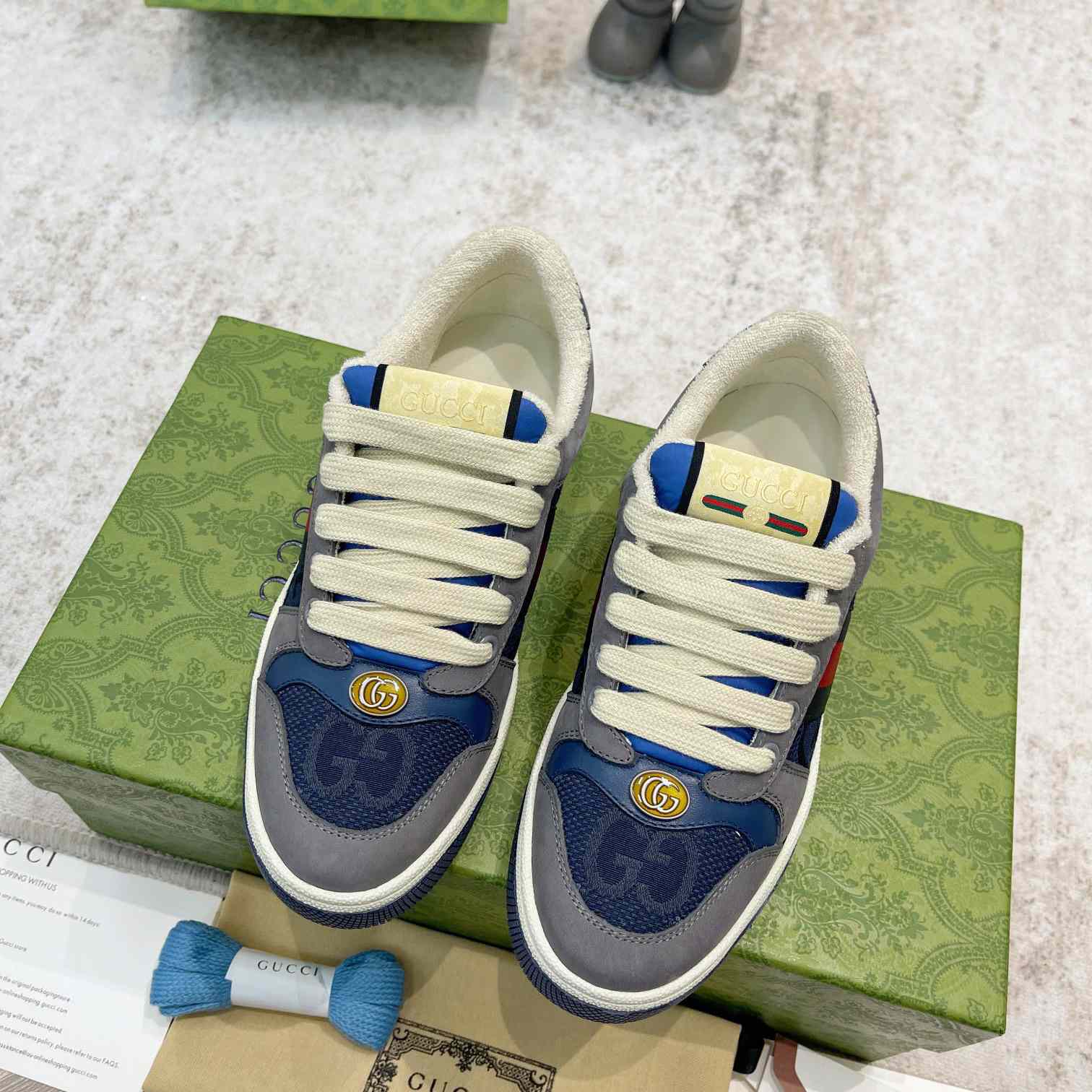 Gucci GG Screener Sneaker (upon uk size) - DopestKickz