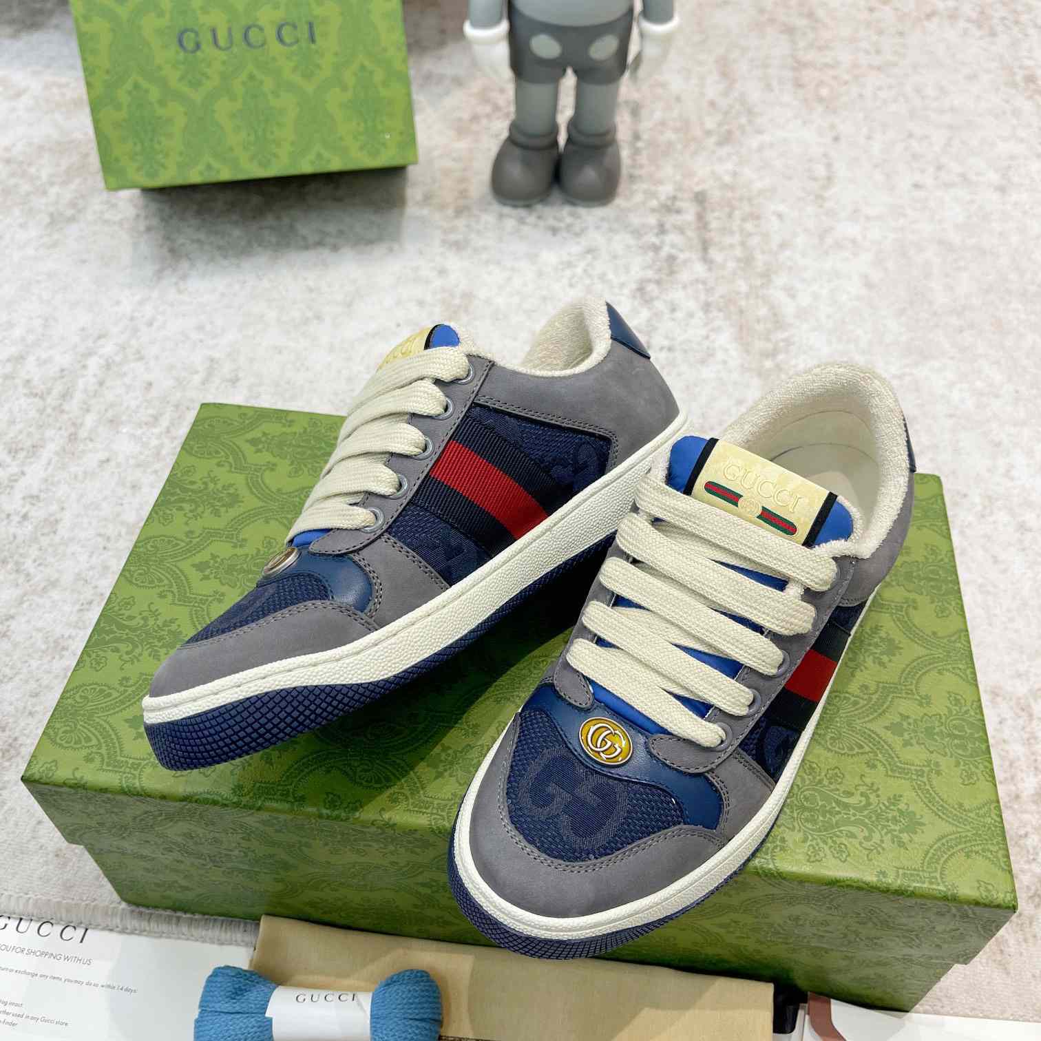 Gucci GG Screener Sneaker (upon uk size) - DopestKickz