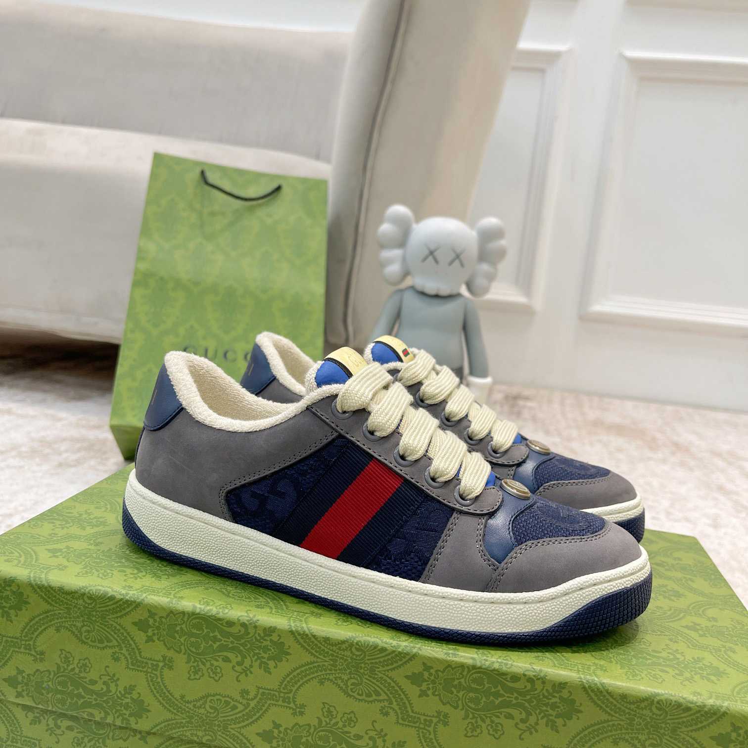 Gucci GG Screener Sneaker (upon uk size) - DopestKickz