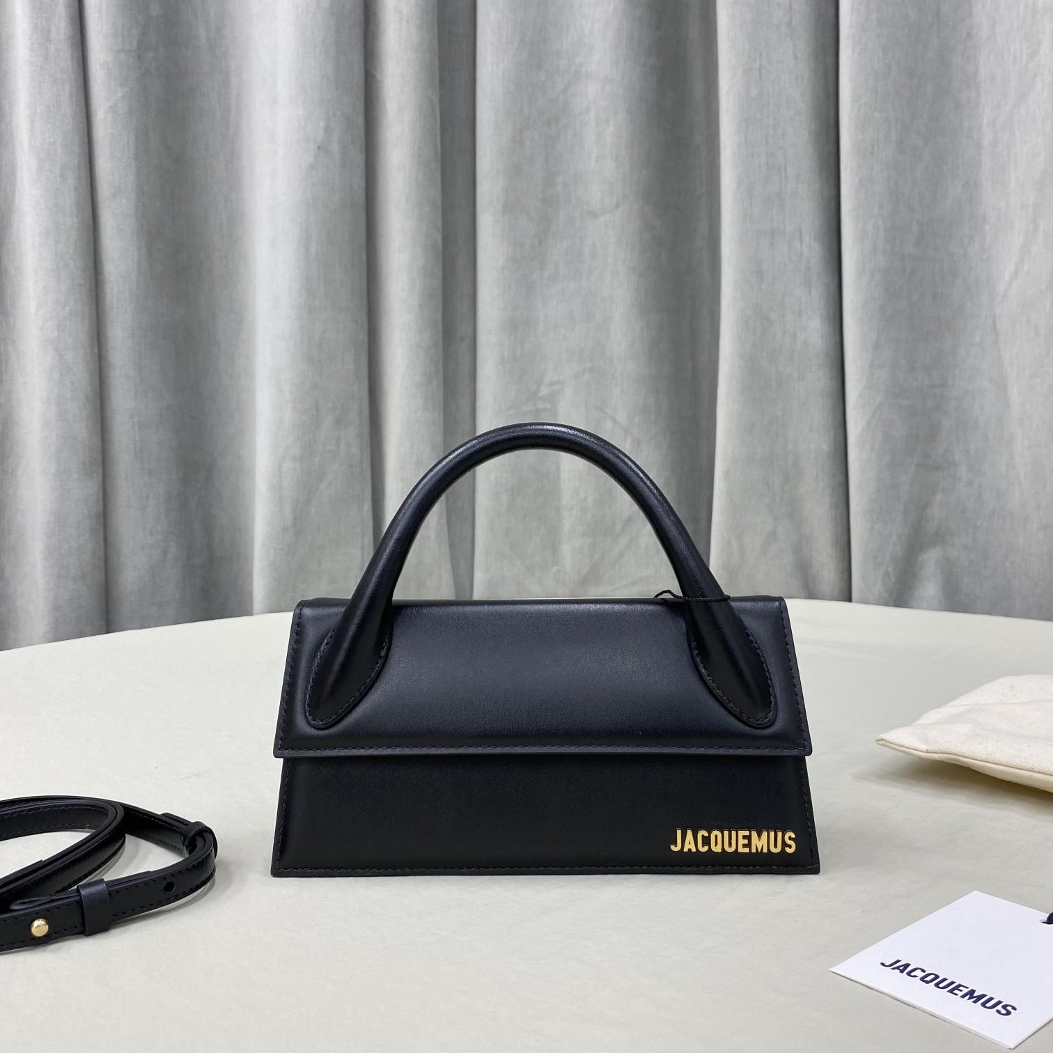 Jacquemus Le Chiquito Long Leather Handbag - DopestKickz