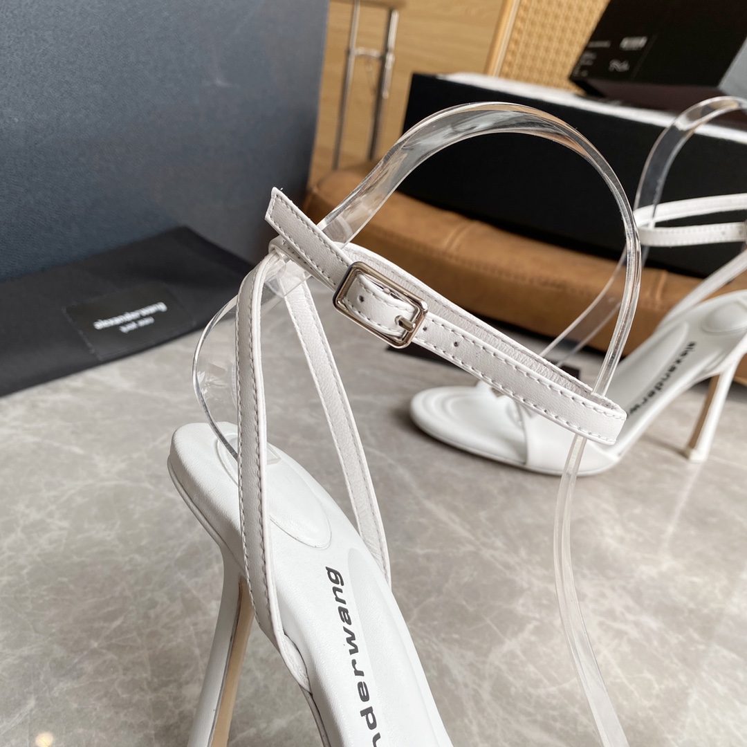 Alexander Wang Dahlia 105 Bow Sandal In Satin - DopestKickz