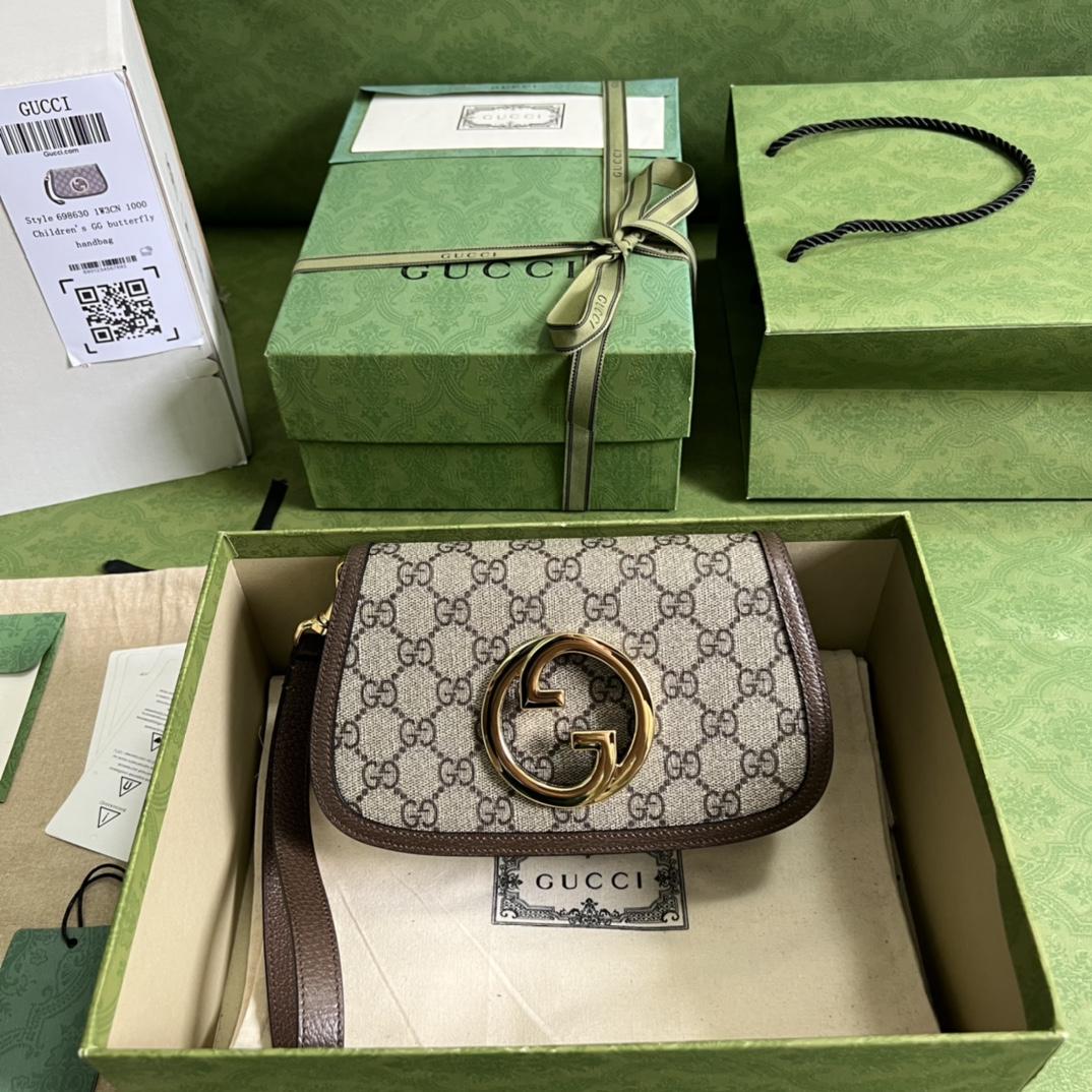 Gucci Blondie Mini Bag(22*13*5cm)   - DopestKickz