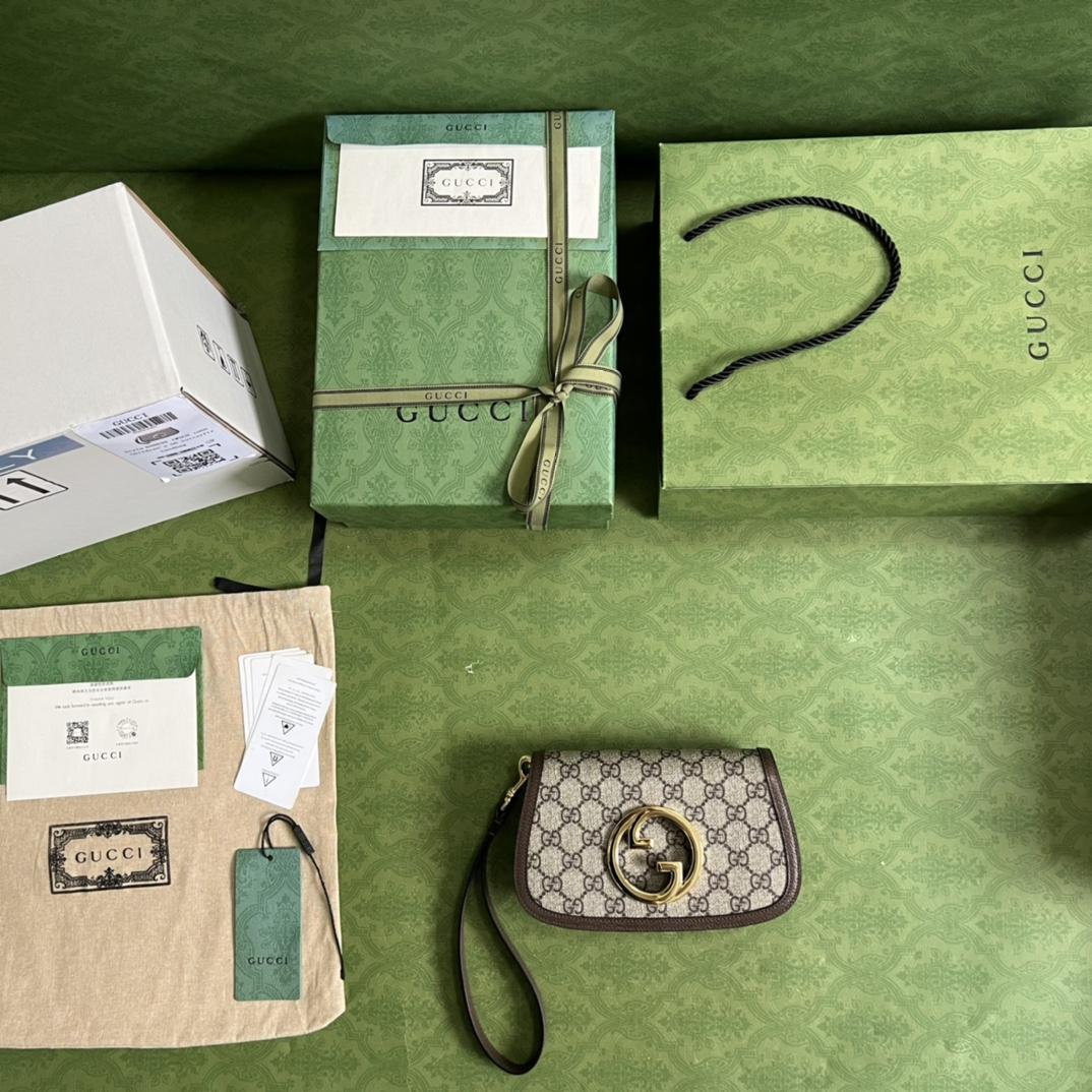 Gucci Blondie Mini Bag(22*13*5cm)   - DopestKickz