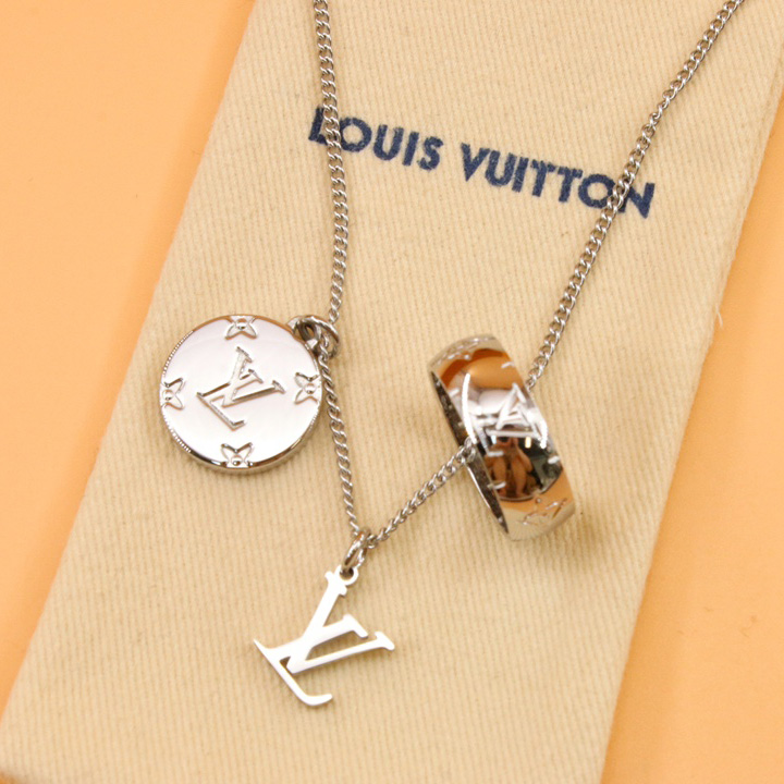 Louis Vuitton Monogram Charms Necklace    M62485 - DopestKickz