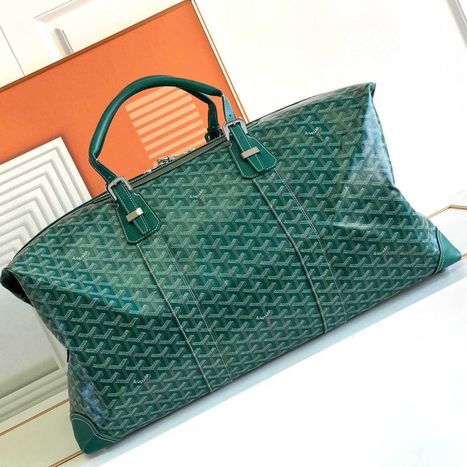 Goyard Travel 55 Bag - DopestKickz