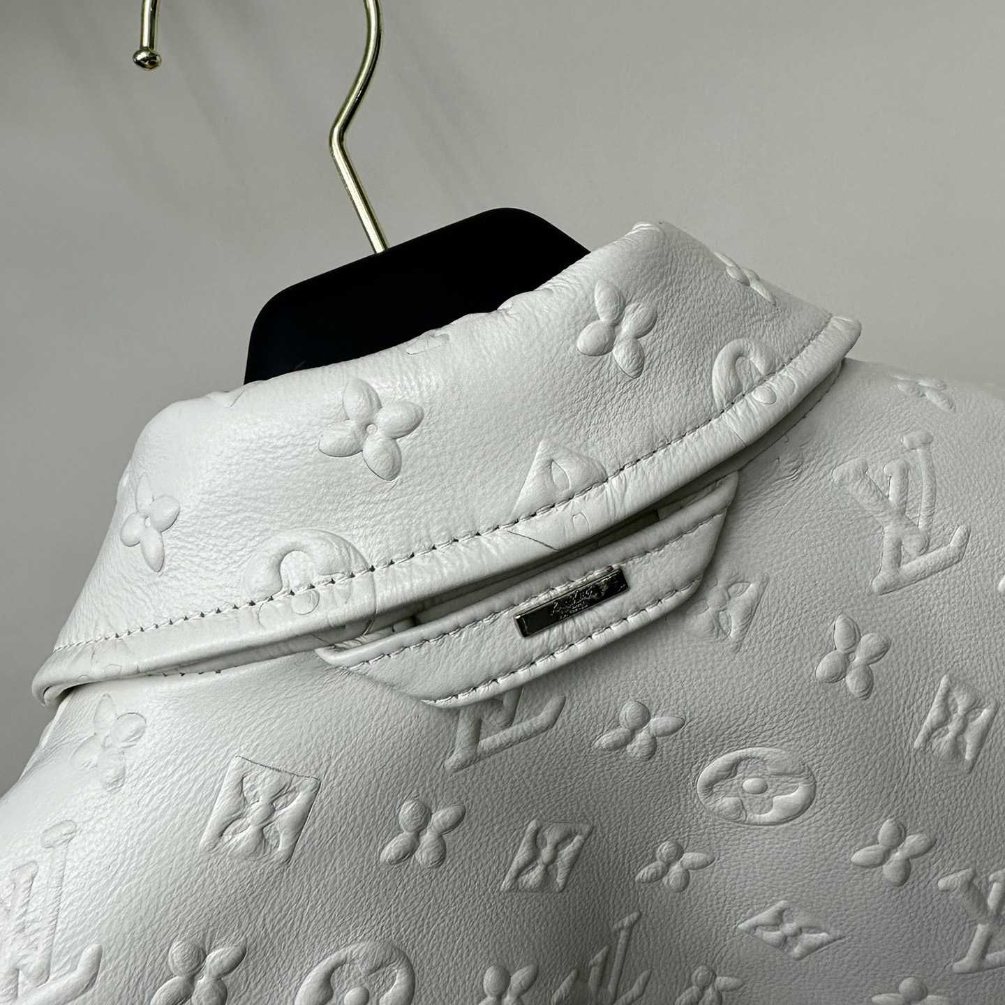 Louis Vuitton LVSE Debossed Monogram Mix Leather Blouson     1AAT5Q - DopestKickz