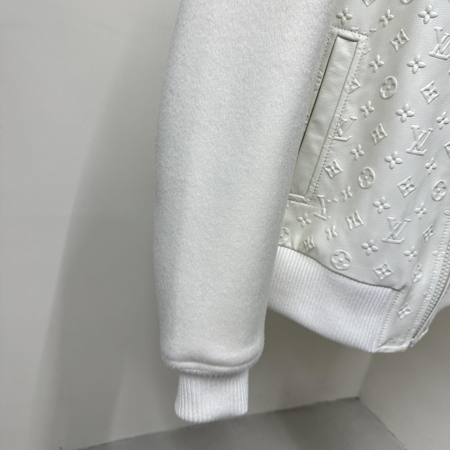 Louis Vuitton LVSE Debossed Monogram Mix Leather Blouson     1AAT5Q - DopestKickz