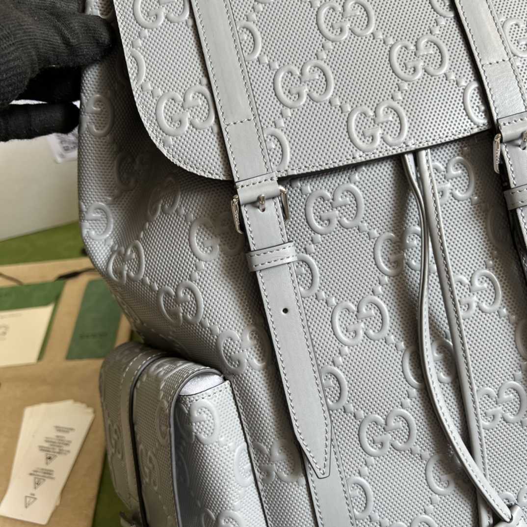 Gucci GG Embossed Backpack(34-41-12cm) - DopestKickz
