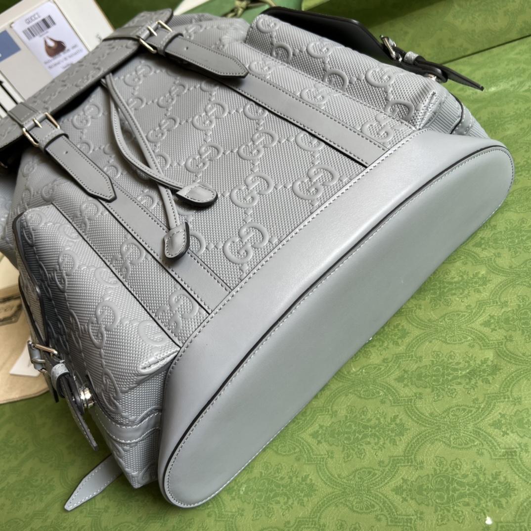 Gucci GG Embossed Backpack(34-41-12cm) - DopestKickz