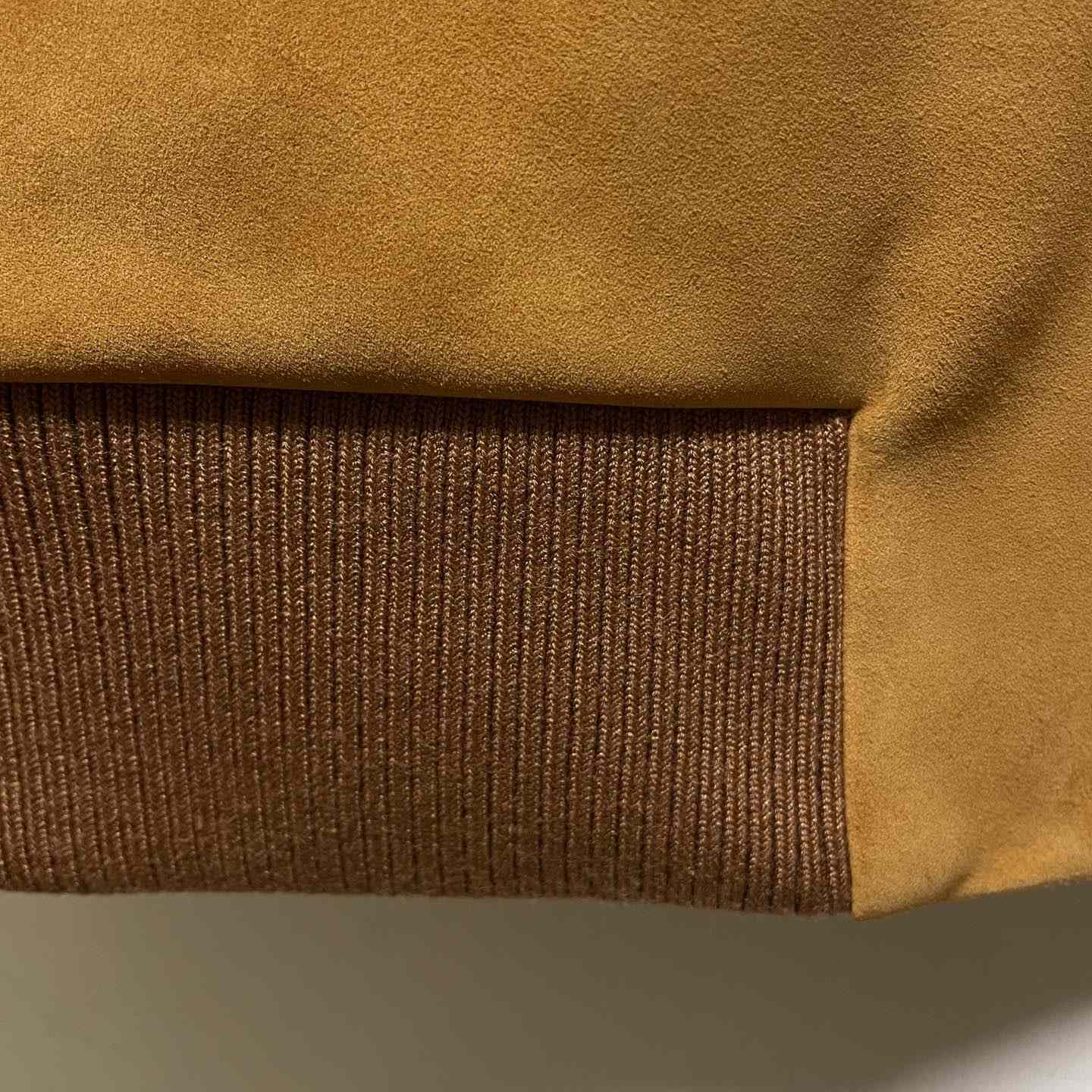 Prada Suede Bomber Jacket - DopestKickz