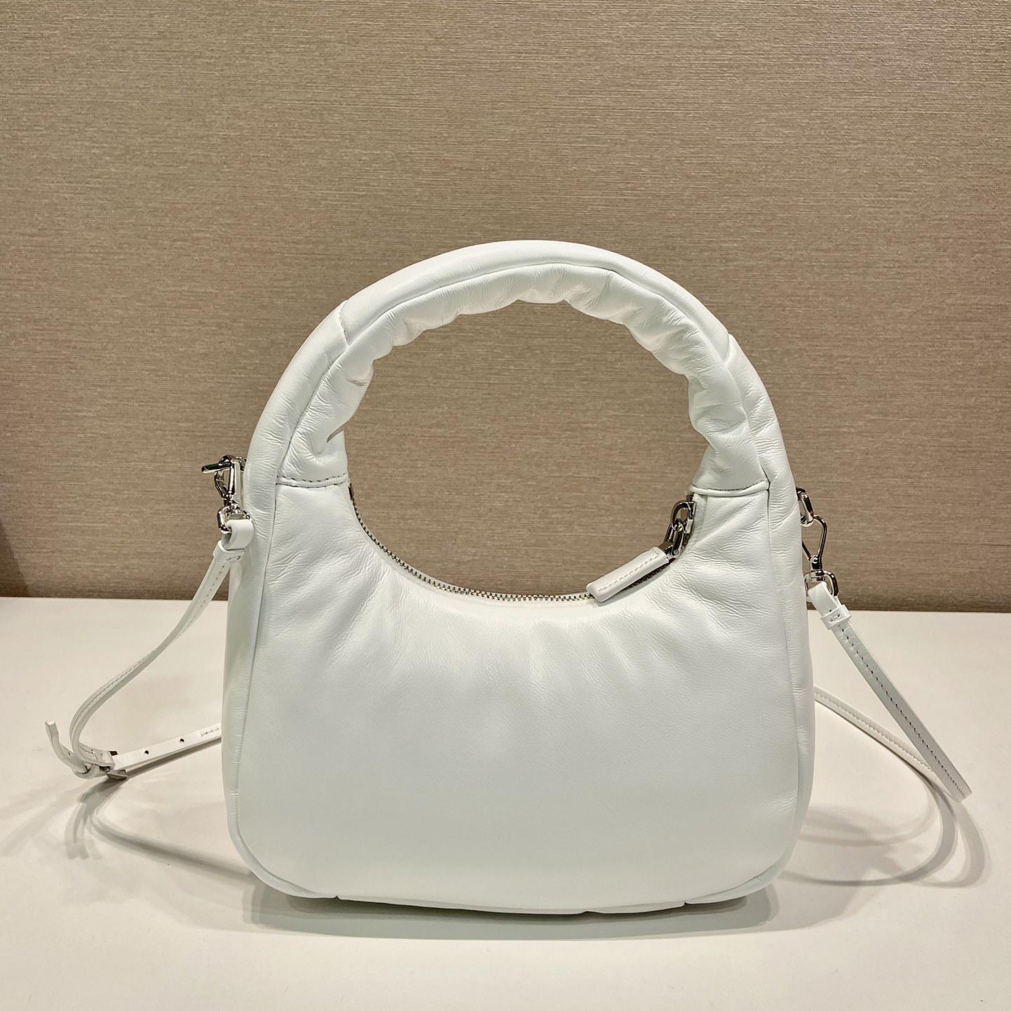 Prada Soft Padded Nappa Leather Mini-Bag - DopestKickz