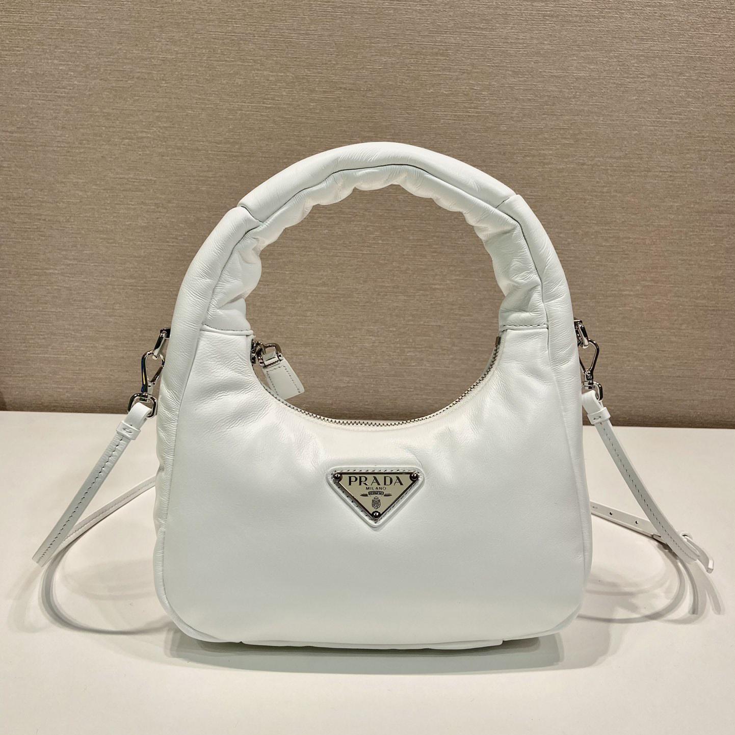 Prada Soft Padded Nappa Leather Mini-Bag - DopestKickz