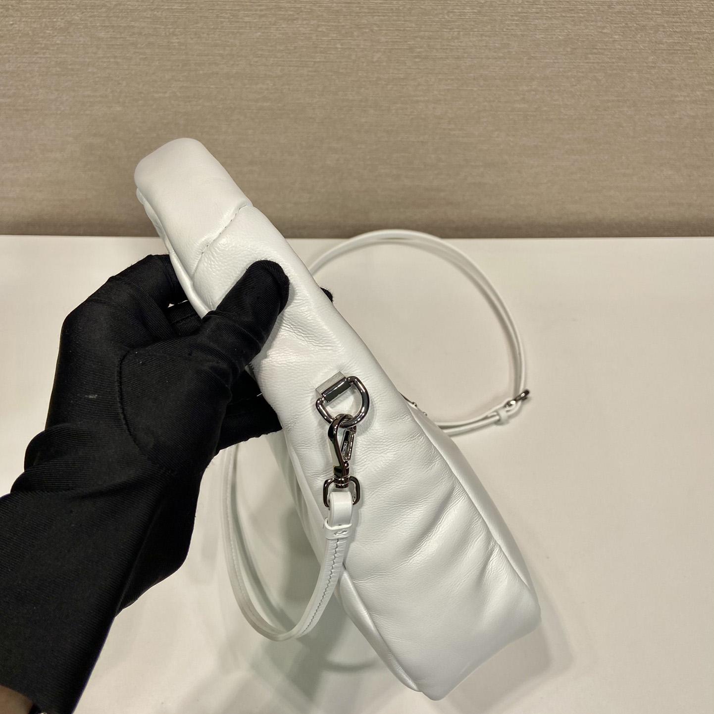 Prada Soft Padded Nappa Leather Mini-Bag - DopestKickz