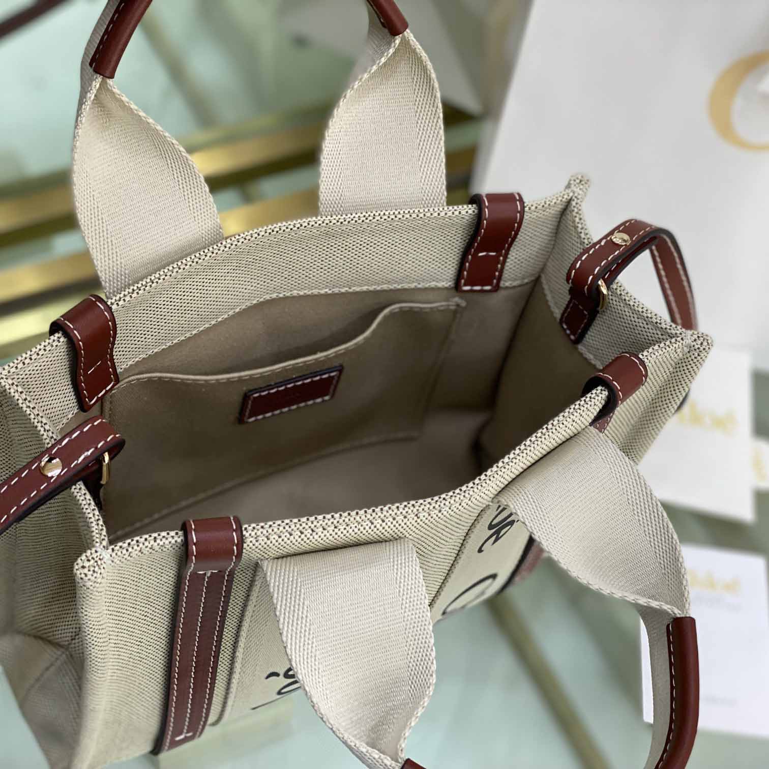 Chloe Small Woody Tote Bag - DopestKickz