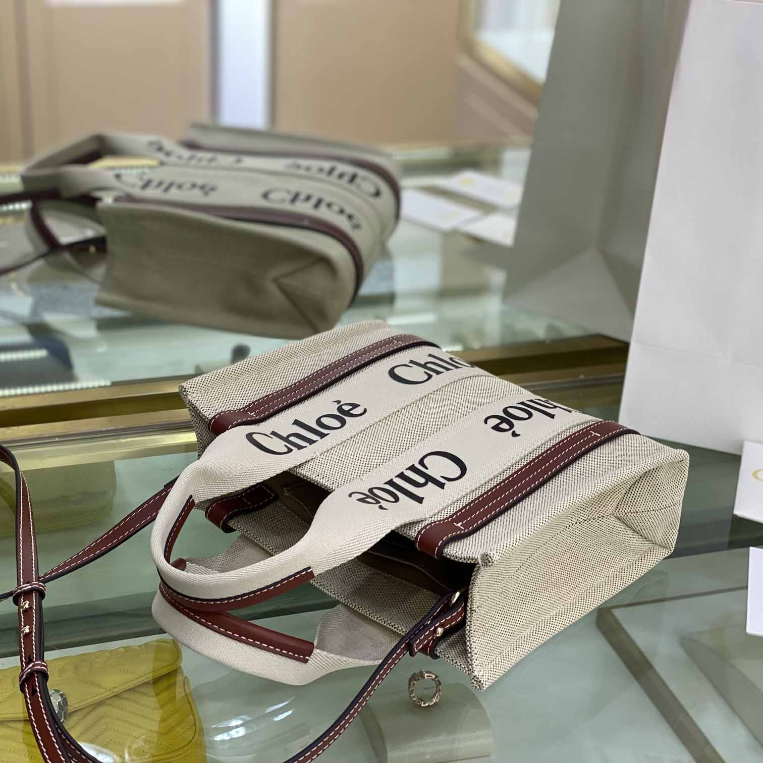 Chloe Small Woody Tote Bag - DopestKickz