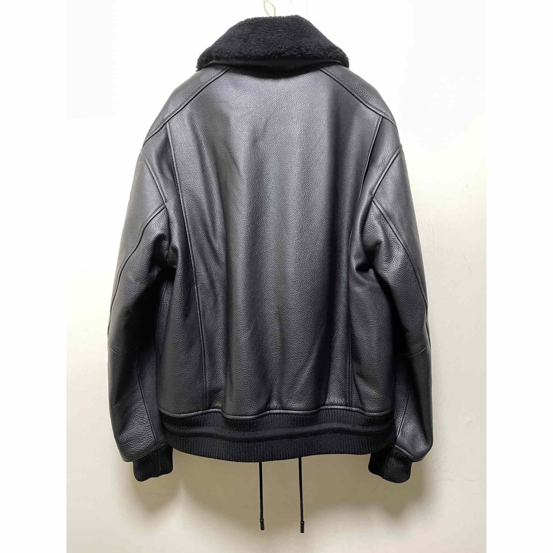 Louis Vuitton Leather Aviator Jacket - DopestKickz