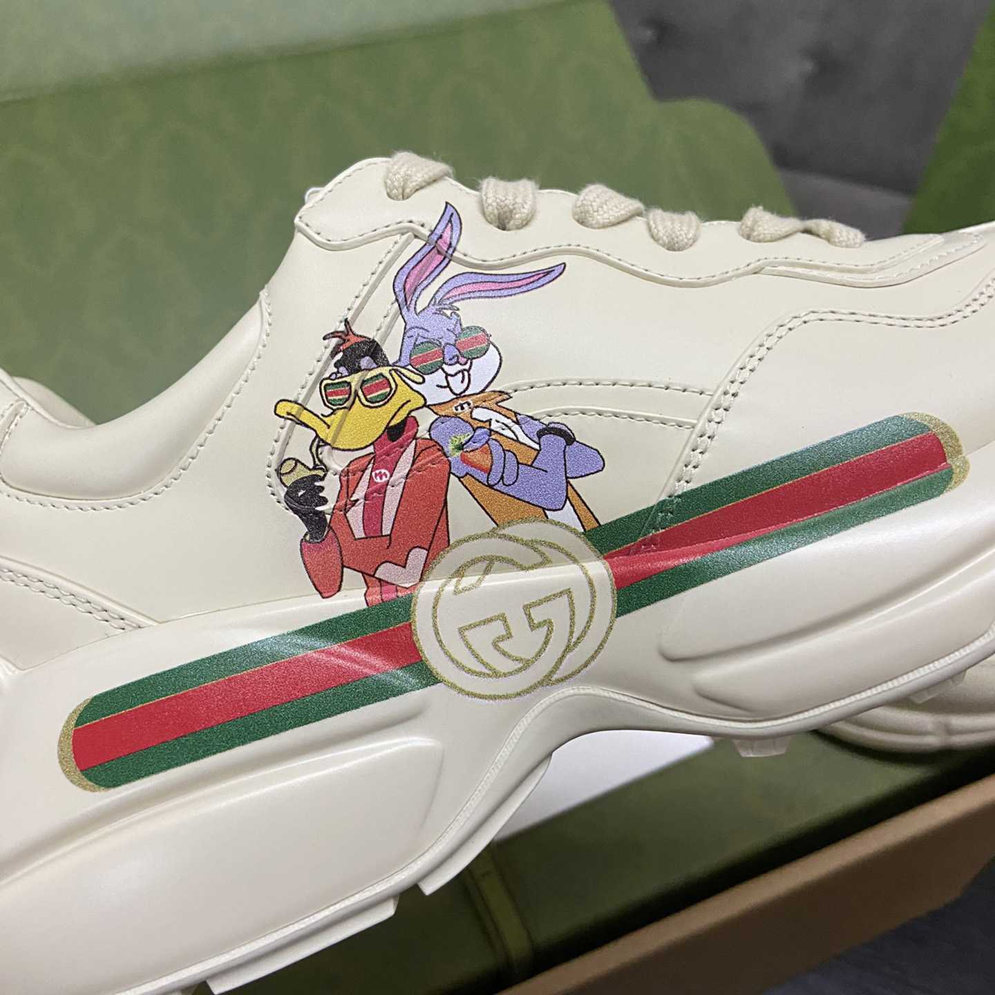Gucci Rhyton Sneaker With Animal Print(upon uk size) - DopestKickz
