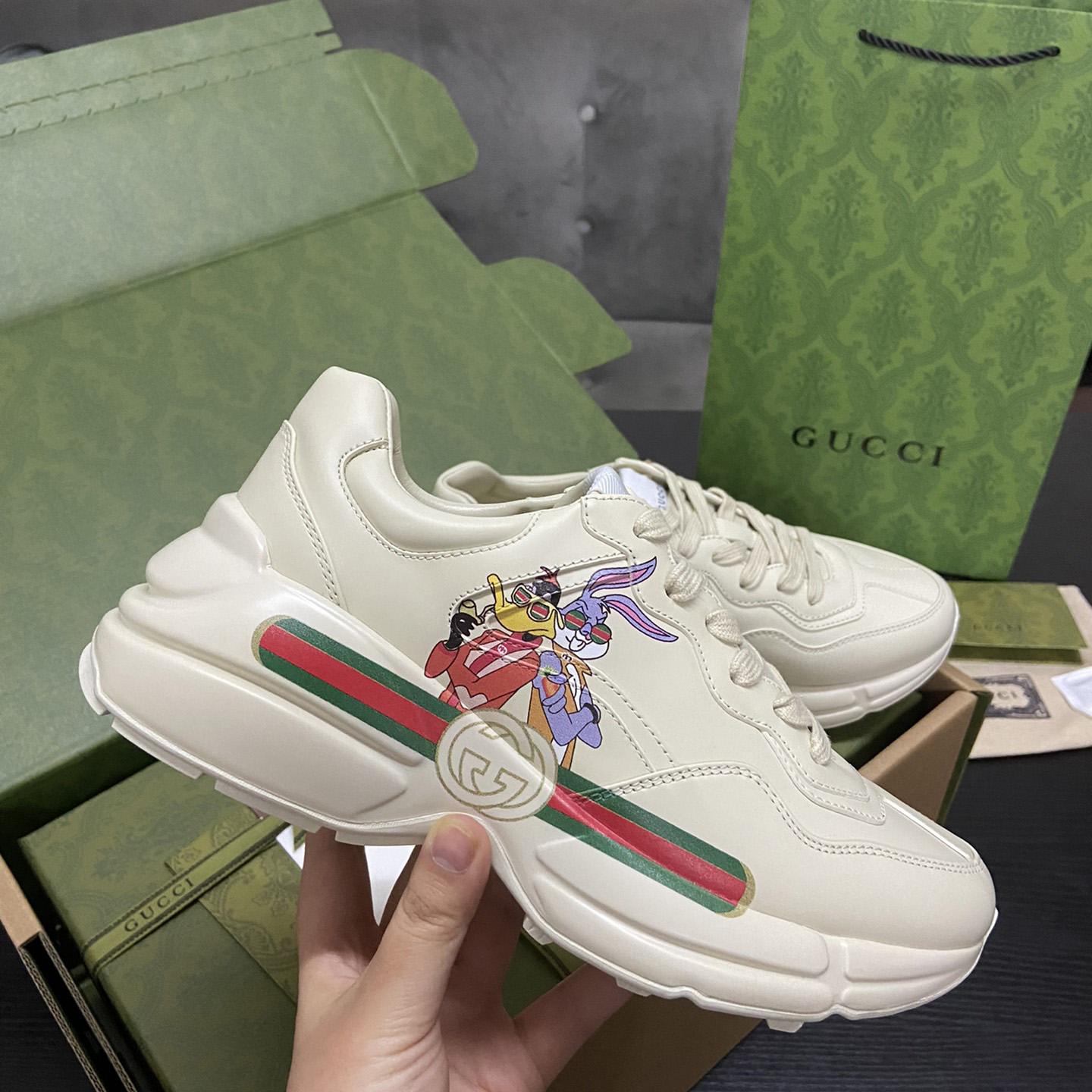 Gucci Rhyton Sneaker With Animal Print(upon uk size) - DopestKickz