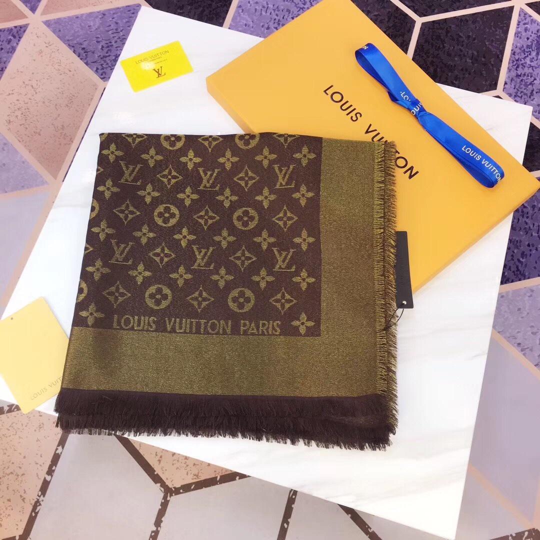 Louis Vuitton Monogram Denim Shawl - DopestKickz