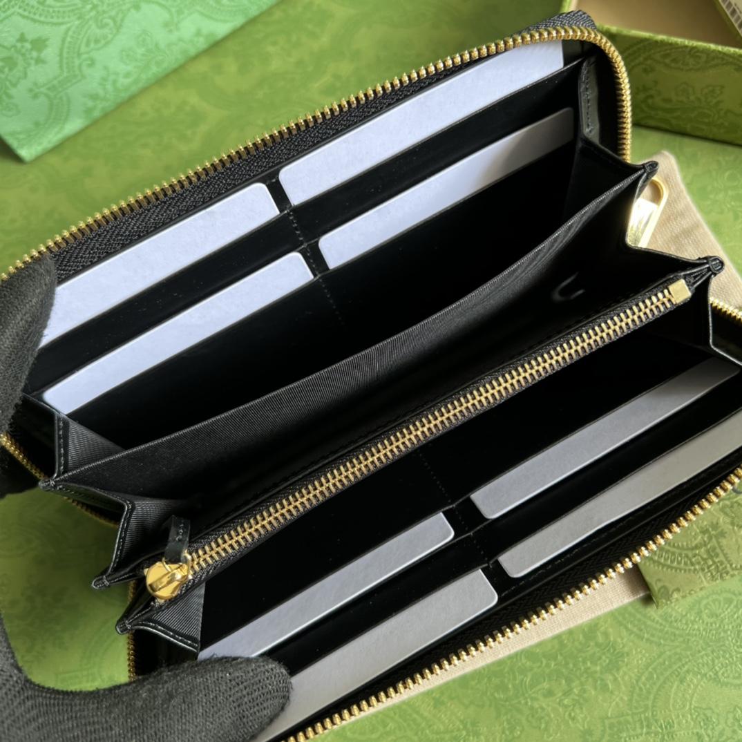 Gucci GG Matelasse Zip-around Wallet - DopestKickz