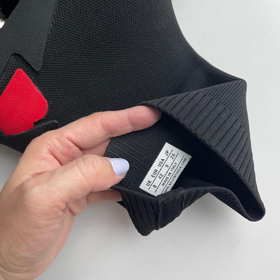 Balenciaga Speed Sneaker In Black - DopestKickz