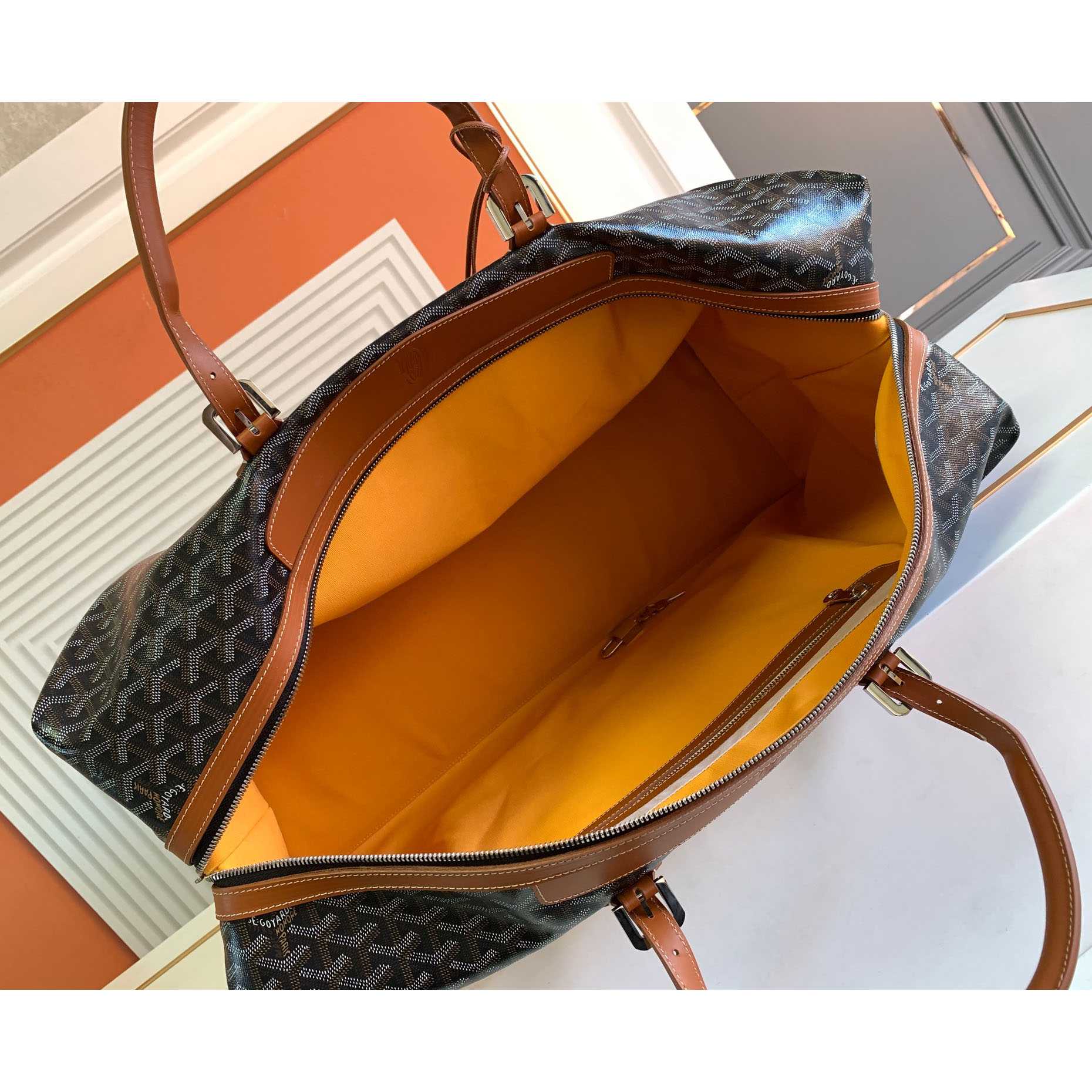 Goyard Travel 55 Bag - DopestKickz