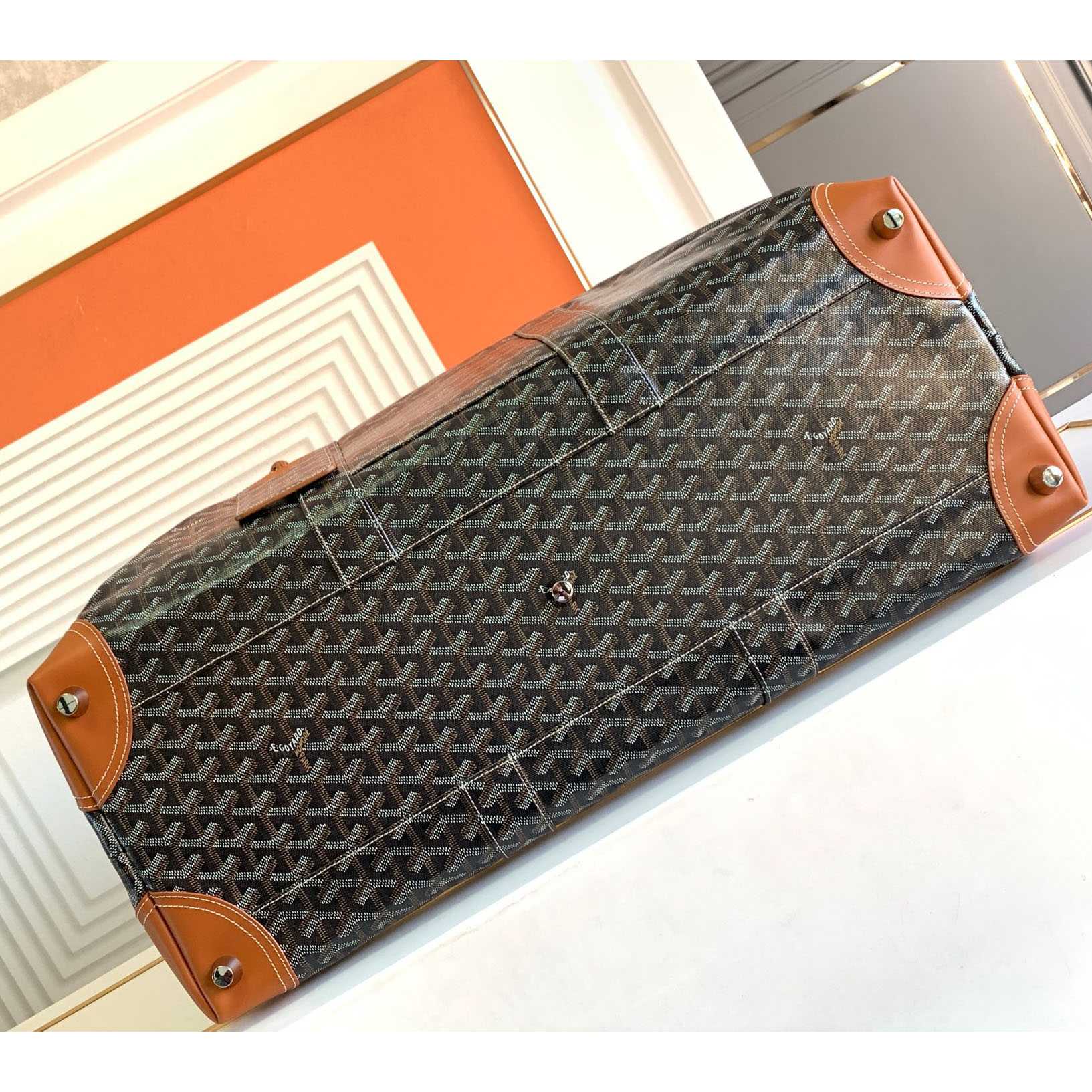 Goyard Travel 55 Bag - DopestKickz