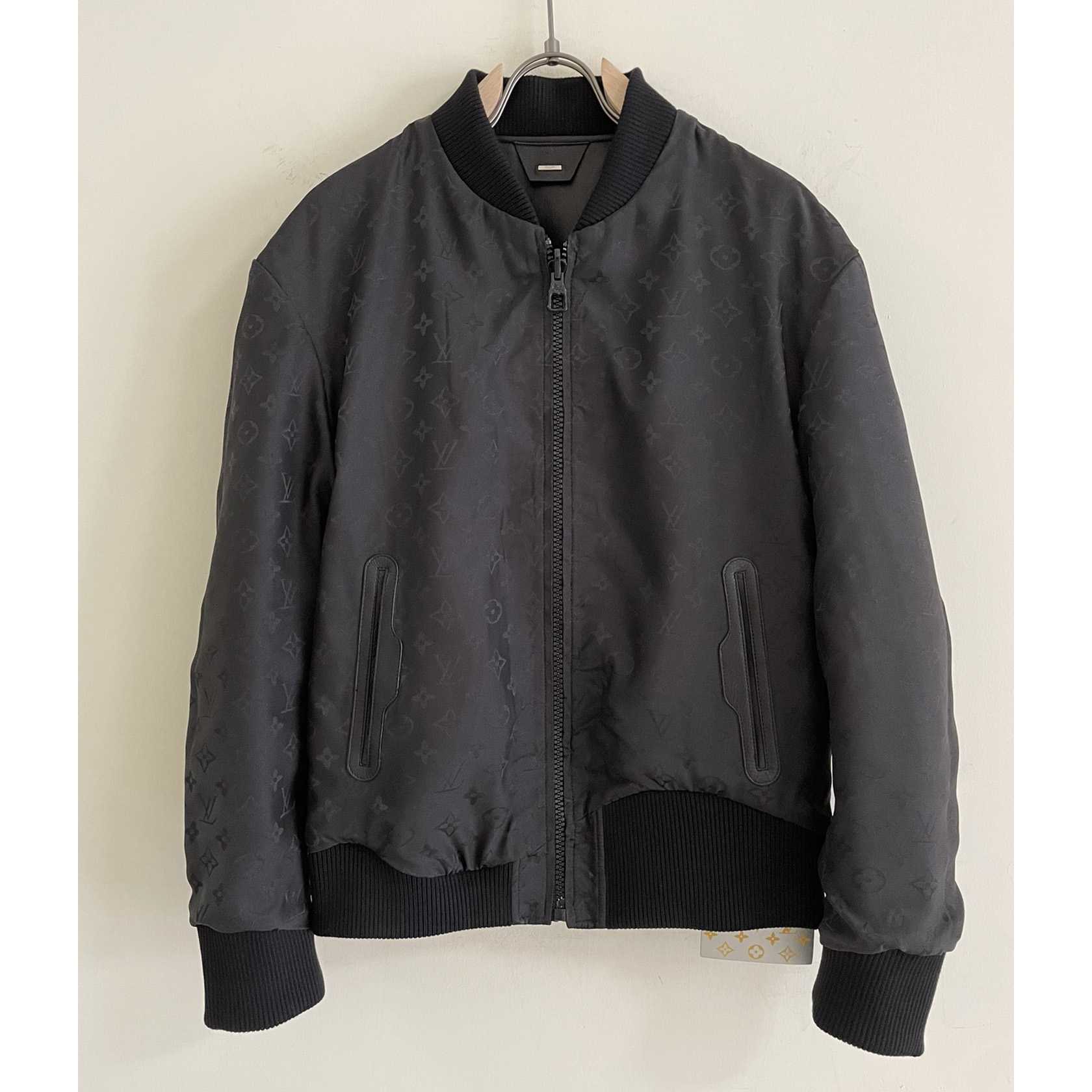 Louis Vuitton Reversible Leather Nylon Jacket    1A5VFU - DopestKickz