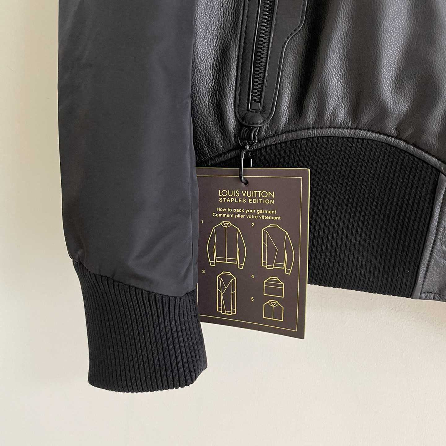 Louis Vuitton Reversible Leather Nylon Jacket    1A5VFU - DopestKickz