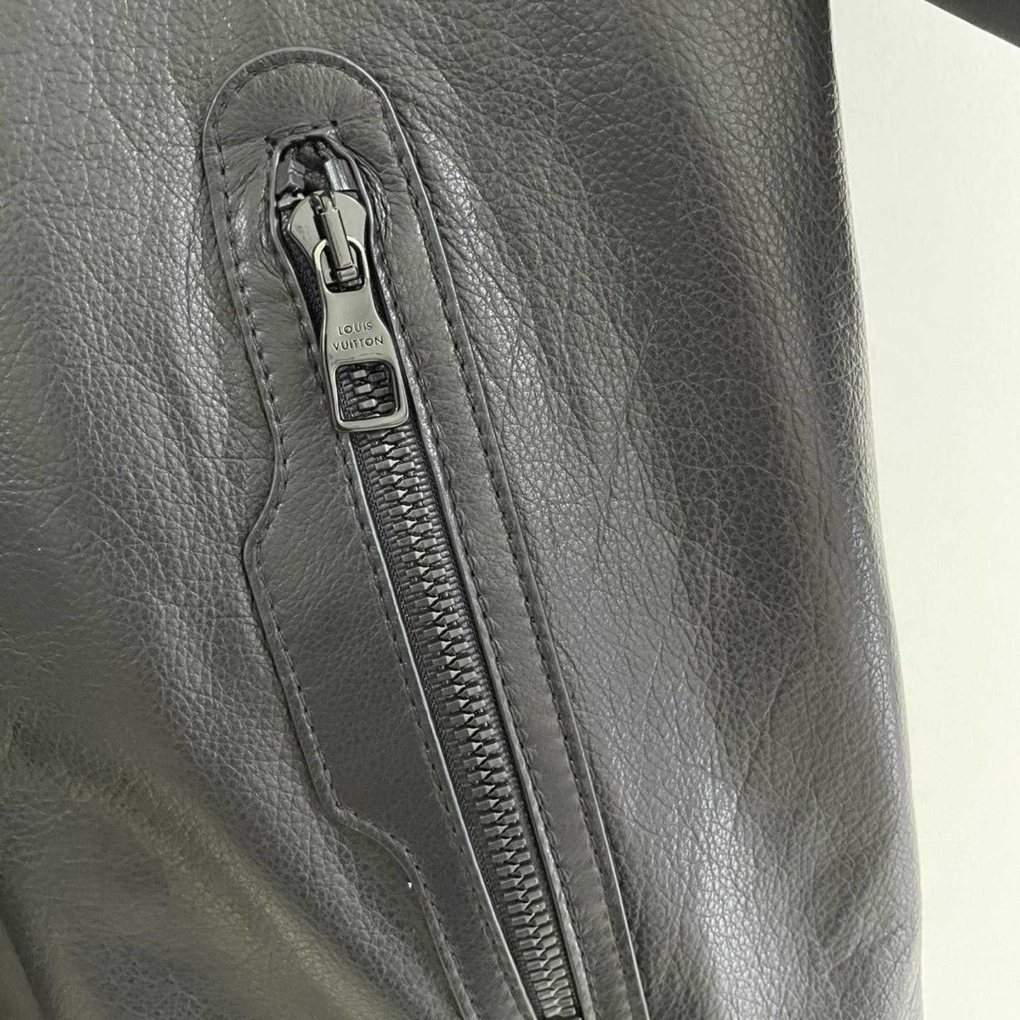 Louis Vuitton Reversible Leather Nylon Jacket    1A5VFU - DopestKickz