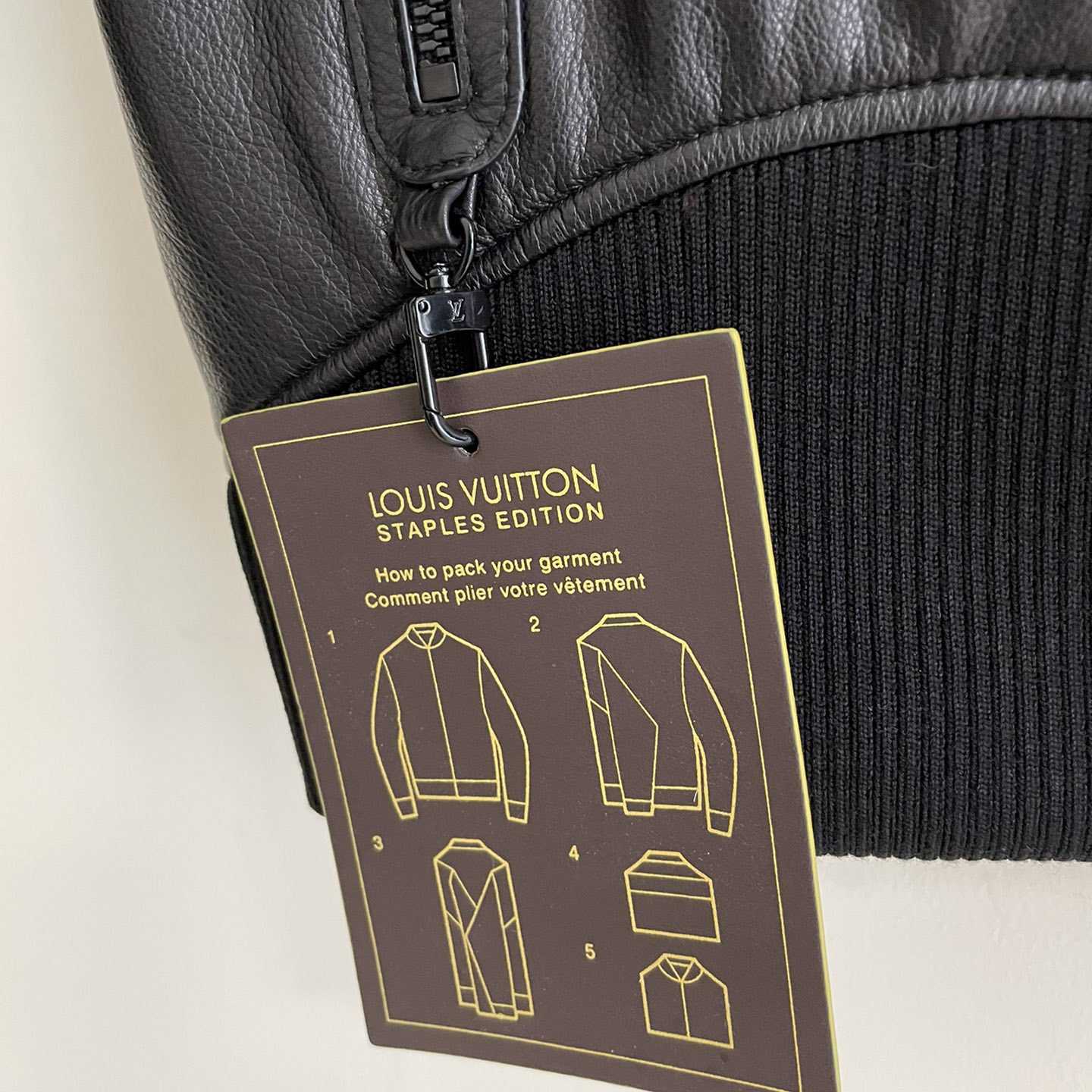 Louis Vuitton Reversible Leather Nylon Jacket    1A5VFU - DopestKickz