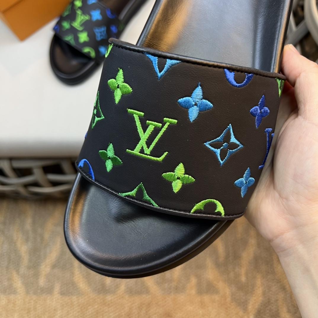 Louis Vuitton Monogram Sandals - DopestKickz