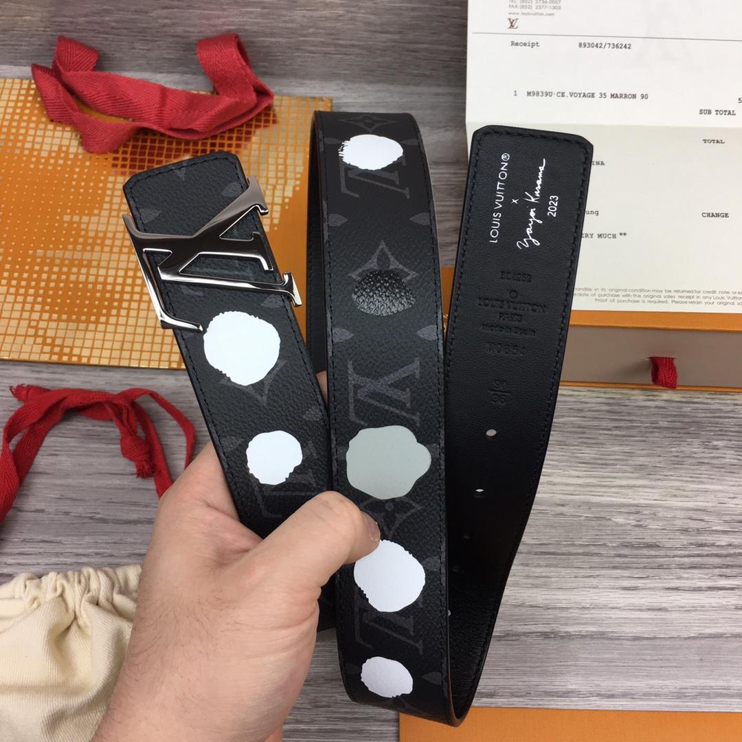 Louis Vuitton LV X YK LV Initiales 40MM Reversible Belt - DopestKickz