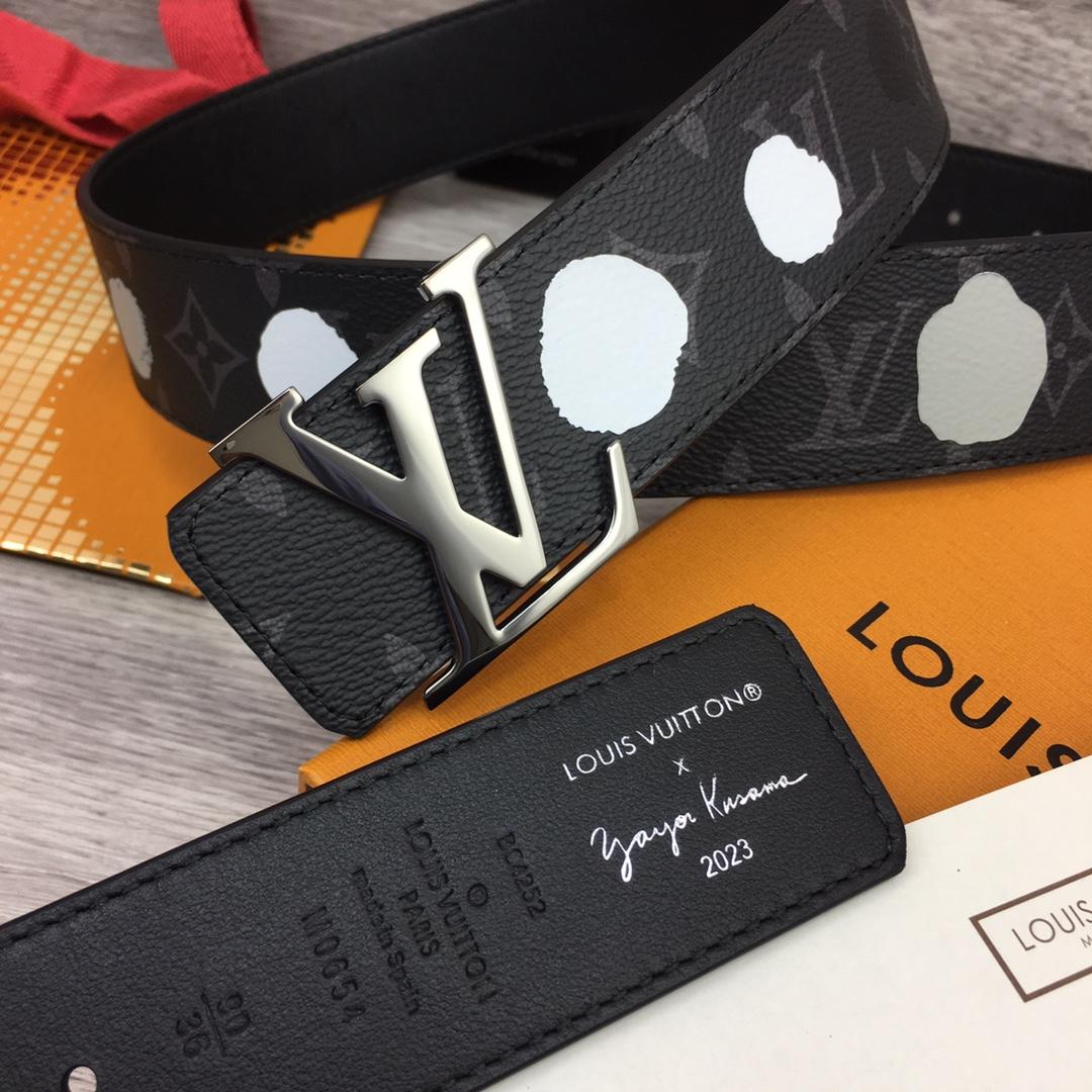 Louis Vuitton LV X YK LV Initiales 40MM Reversible Belt - DopestKickz