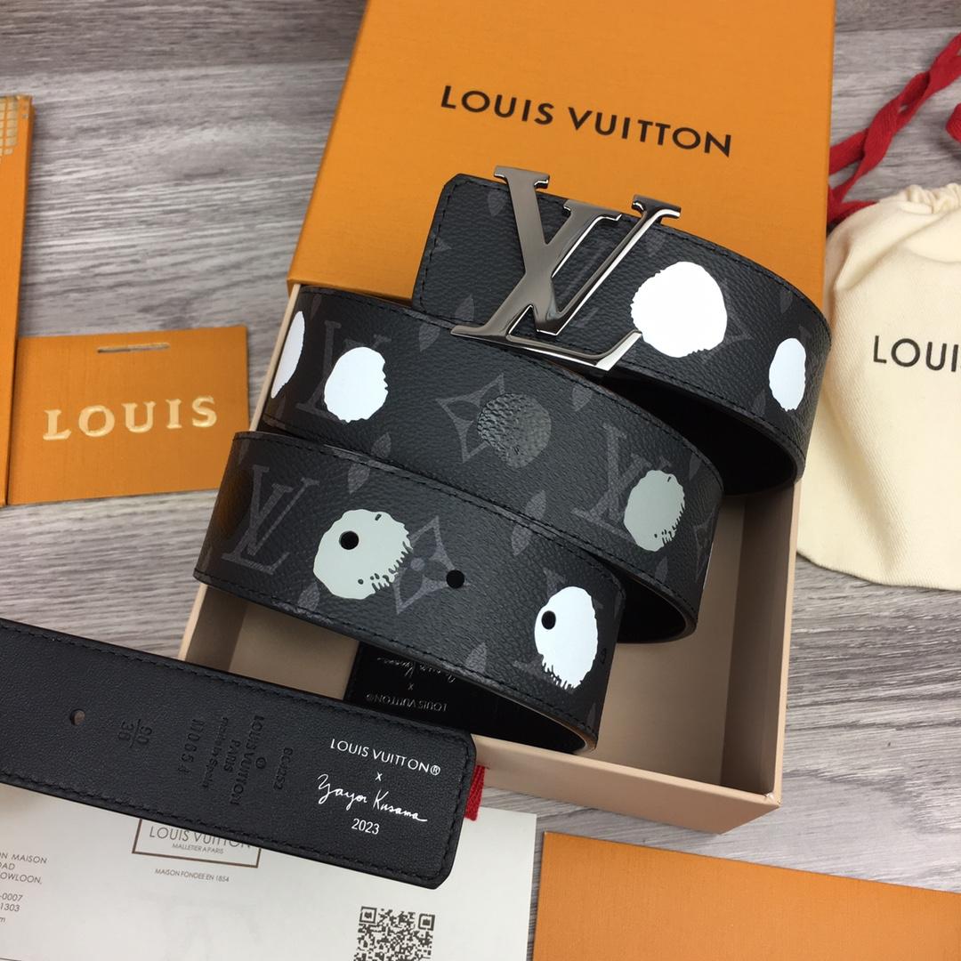 Louis Vuitton LV X YK LV Initiales 40MM Reversible Belt - DopestKickz