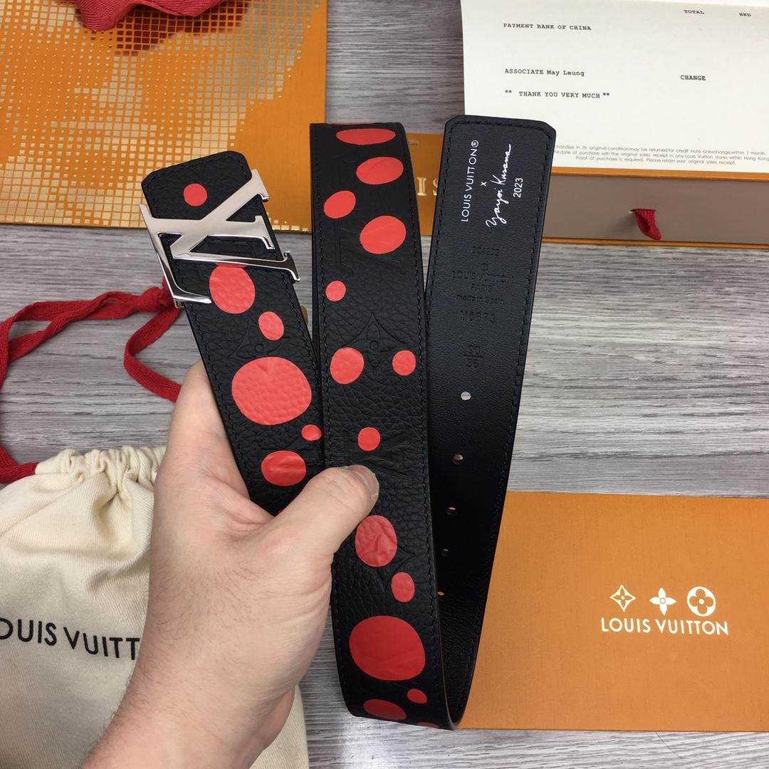 Louis Vuitton LV X YK LV Initiales 40MM Reversible Belt    - DopestKickz