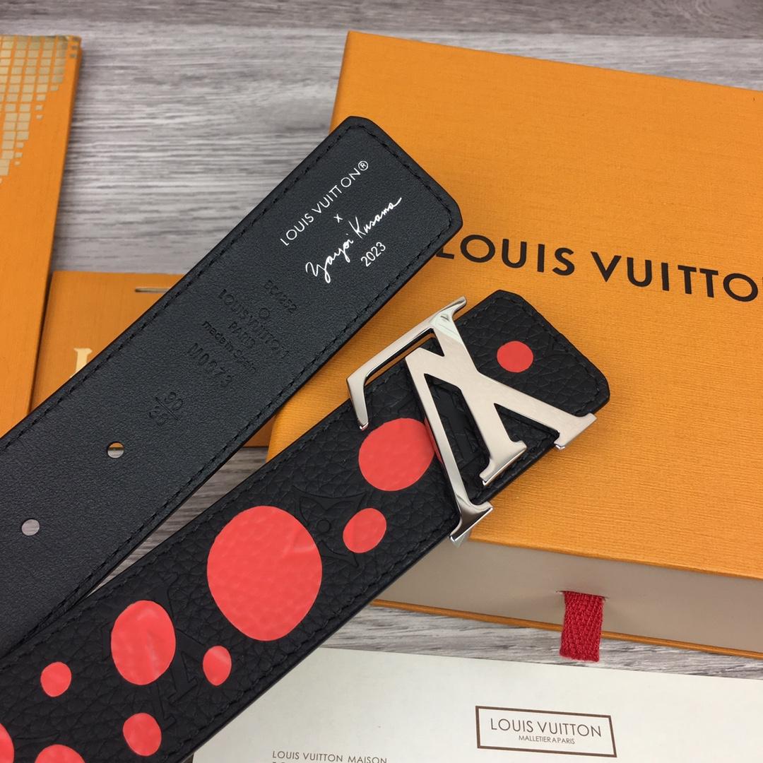 Louis Vuitton LV X YK LV Initiales 40MM Reversible Belt    - DopestKickz