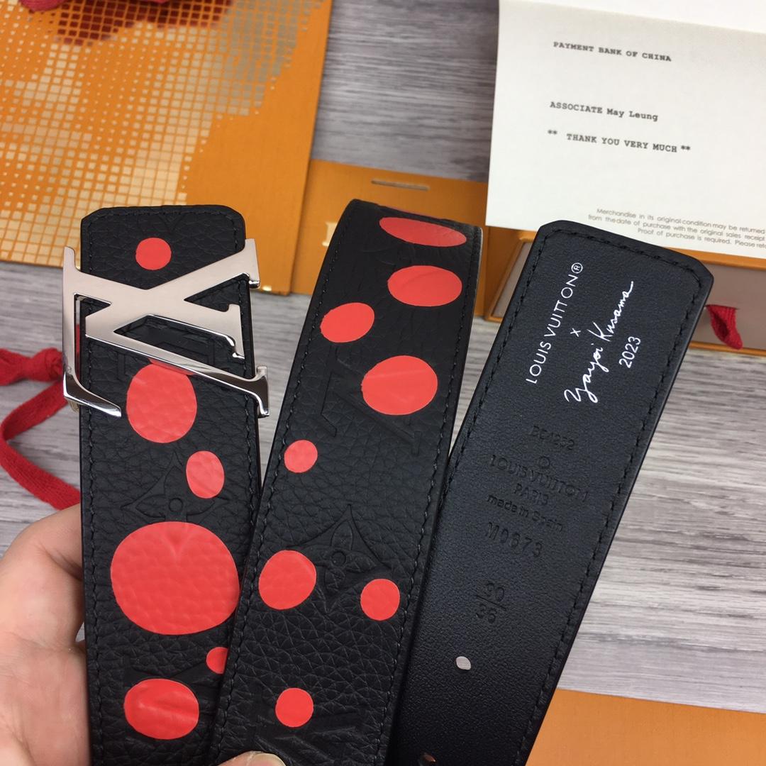 Louis Vuitton LV X YK LV Initiales 40MM Reversible Belt    - DopestKickz