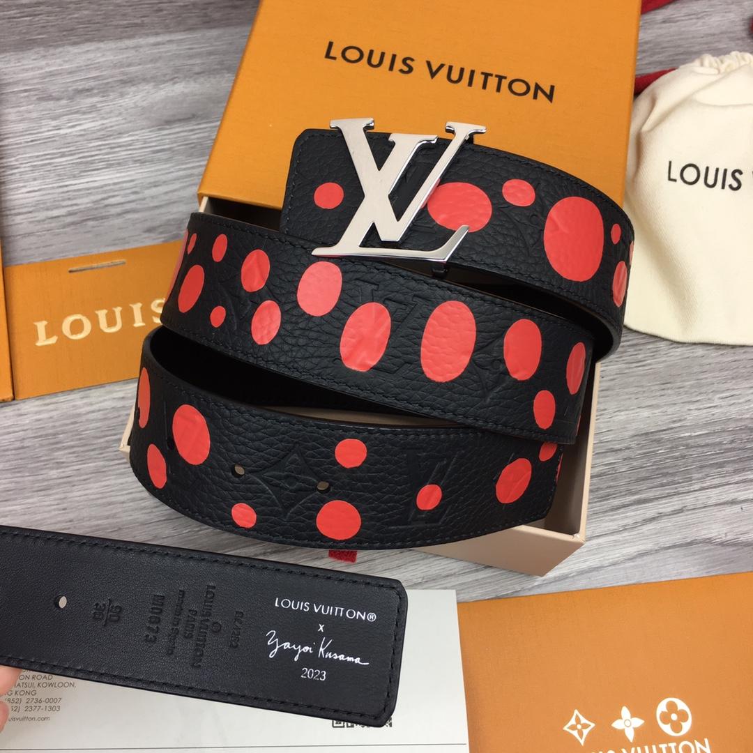 Louis Vuitton LV X YK LV Initiales 40MM Reversible Belt    - DopestKickz