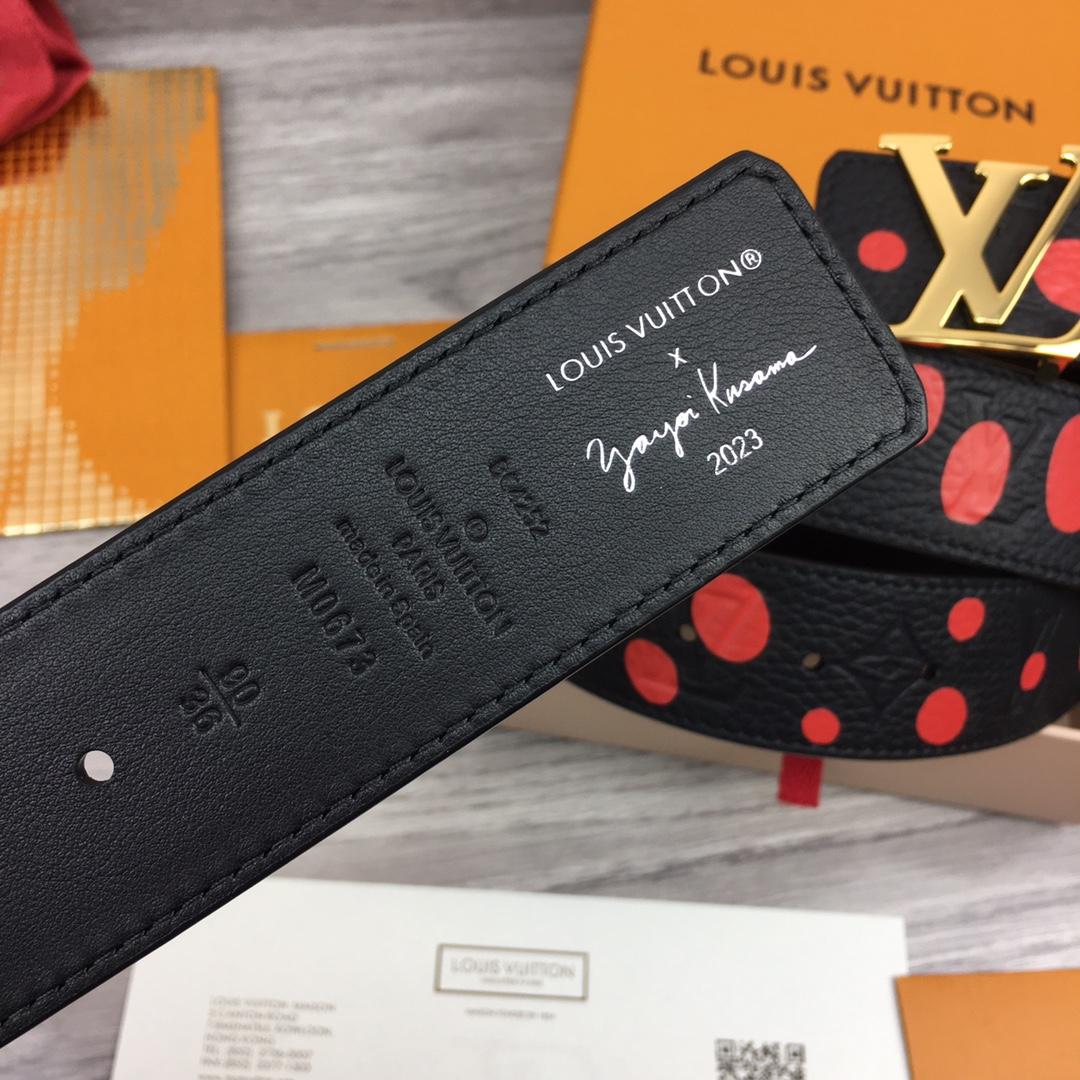 Louis Vuitton LV X YK LV Initiales 40MM Reversible Belt    - DopestKickz