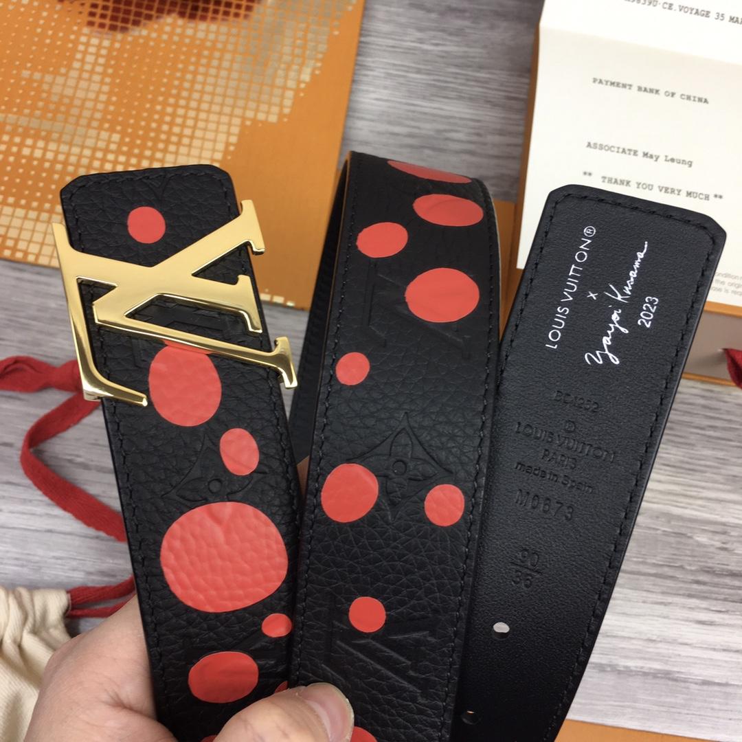 Louis Vuitton LV X YK LV Initiales 40MM Reversible Belt    - DopestKickz