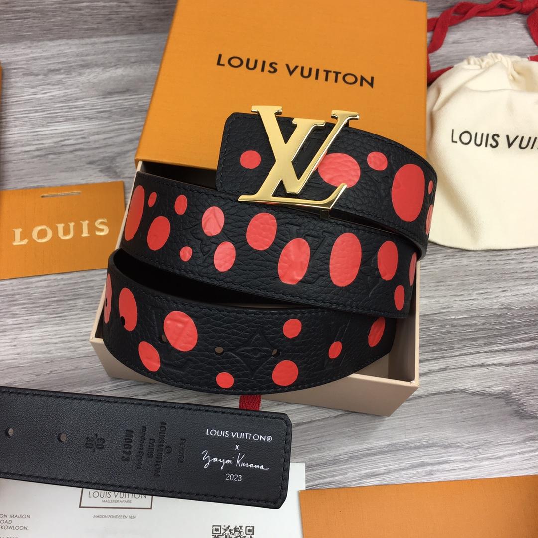 Louis Vuitton LV X YK LV Initiales 40MM Reversible Belt    - DopestKickz