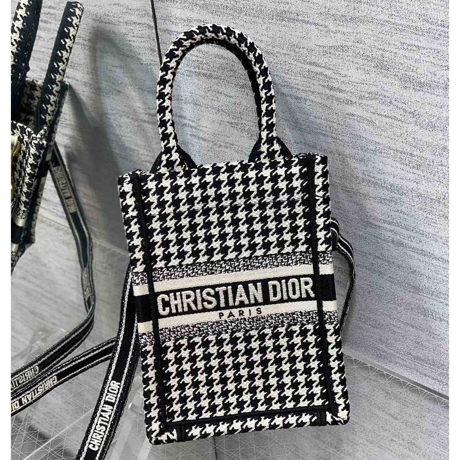 Dior Mini Dior Book Tote Phone Bag - DopestKickz